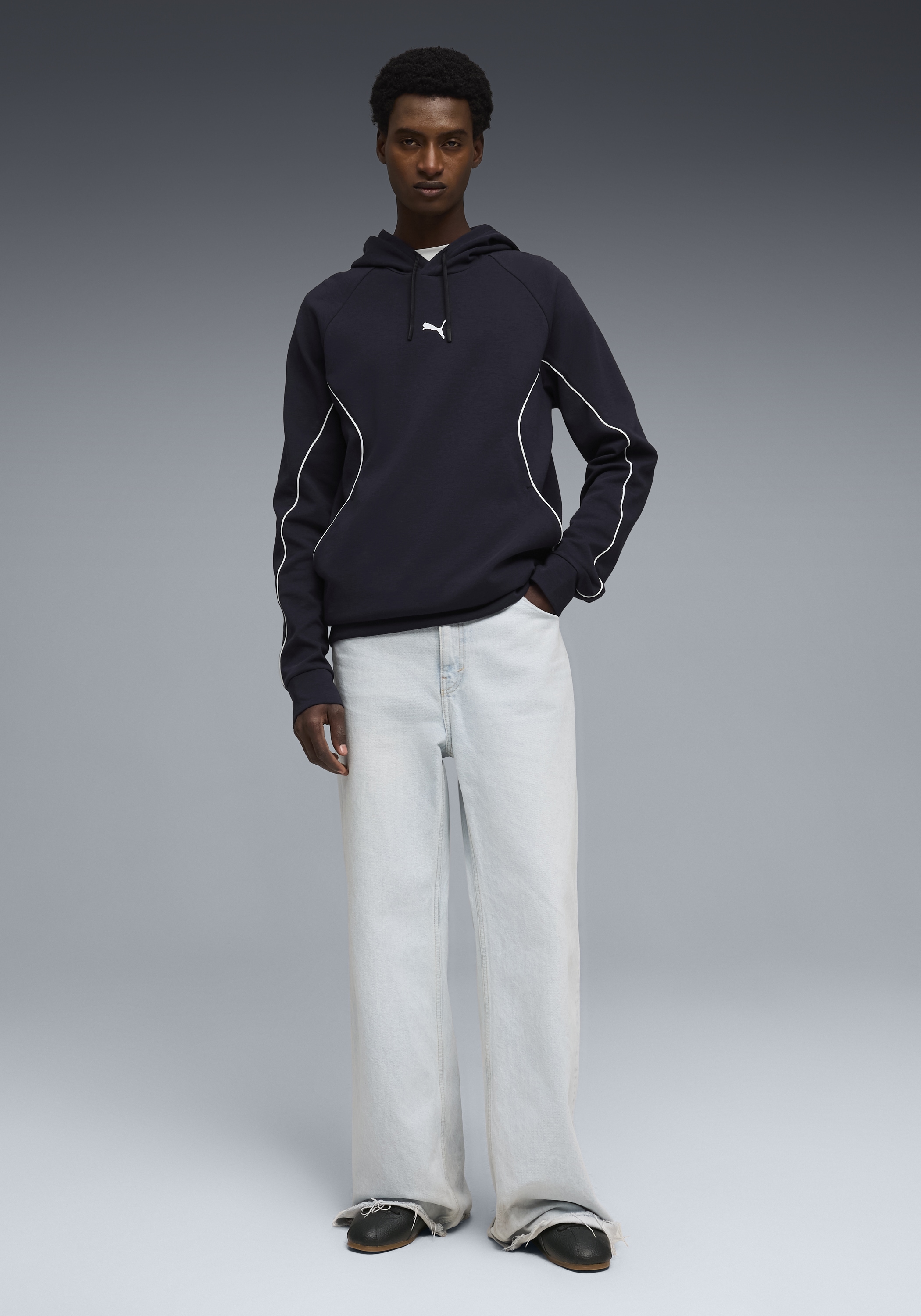 PUMA Kapuzensweatshirt »SPORT HOODIE DK«, Regular Fit, mit Kapuze, mit Kängurutasche
