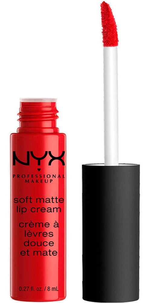 NYX Lippenstift »Professional Makeup Soft Matte Lip Cream«, mit natürlichen Inhaltstoffen