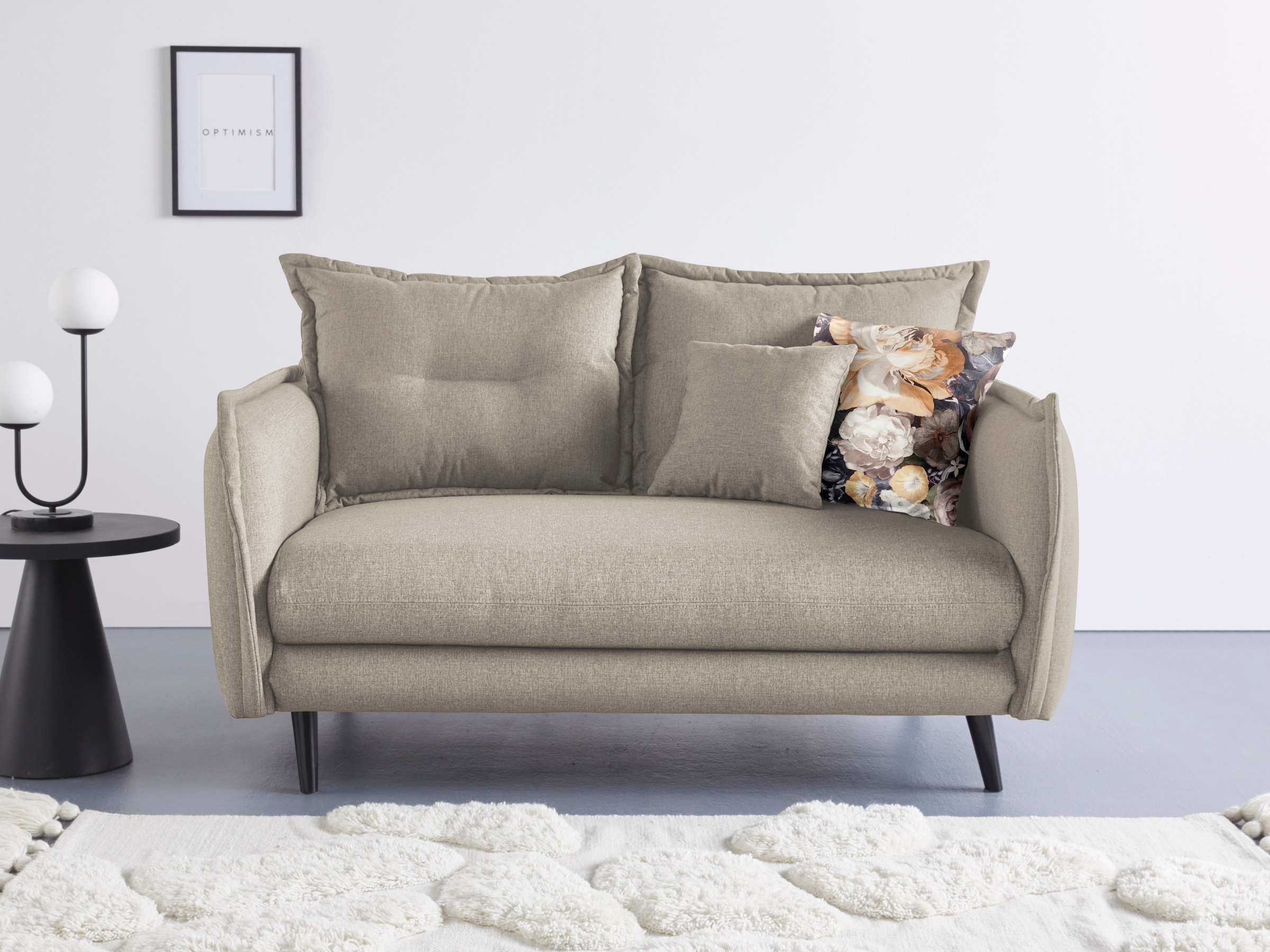 Home affaire 2-Sitzer "Lazio" inklusive 1 Stk. Wende- und 1 Stk. Zierkissen günstig online kaufen