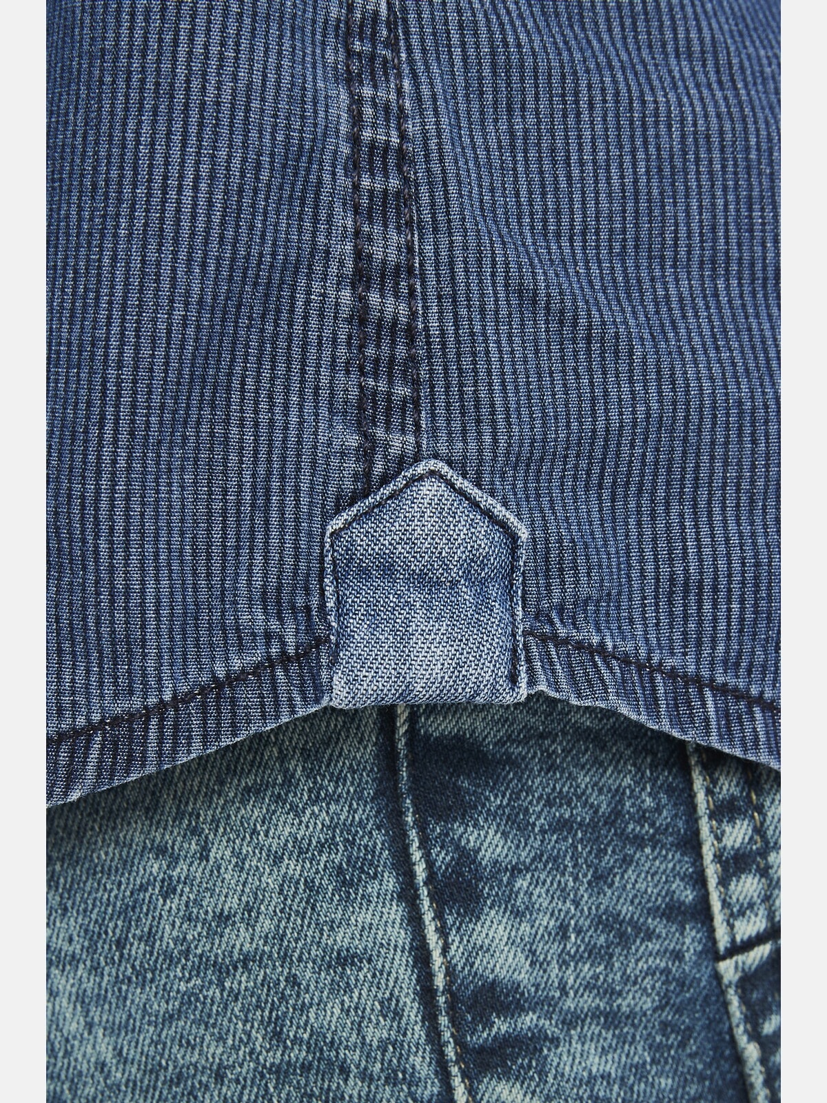 Jan Vanderstorm Jeanshemd »Kurzarmhemd LANDOLF«, (1 tlg.), in Denim-Look