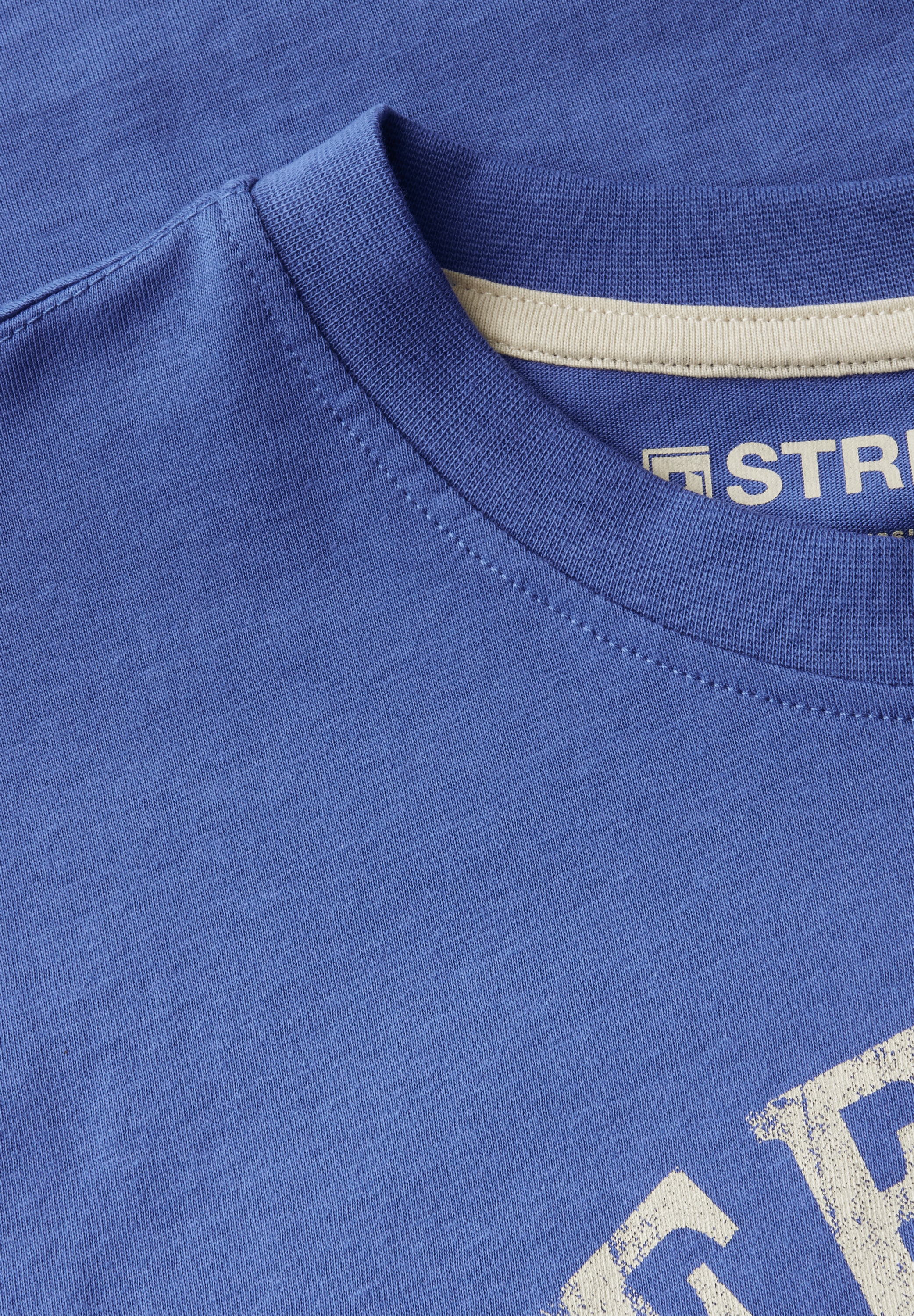 STREET ONE MEN T-Shirt, mit Rundhalsausschnitt