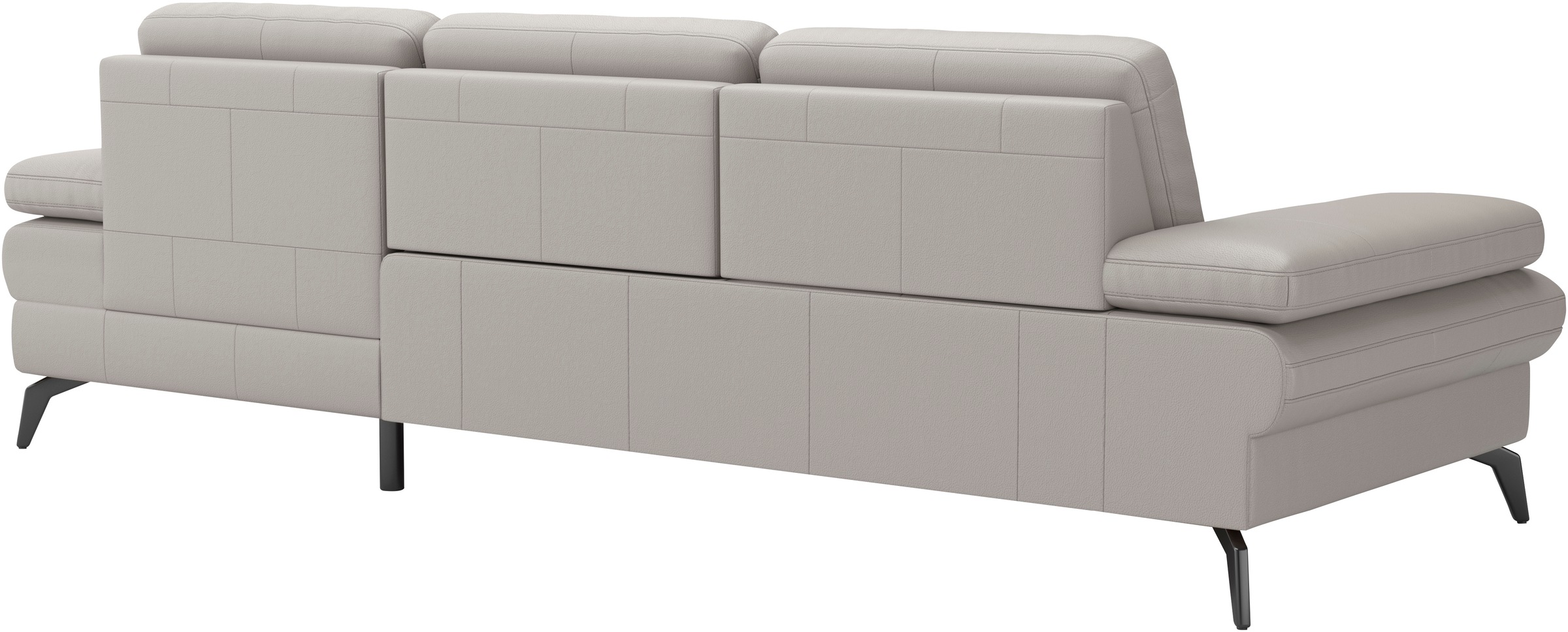 sit&more Ecksofa »Morris L-Form, inkl. Sitztiefenverstellung«, wahlweise mit Armteilverstellung, Bettfunktion & Bettkasten
