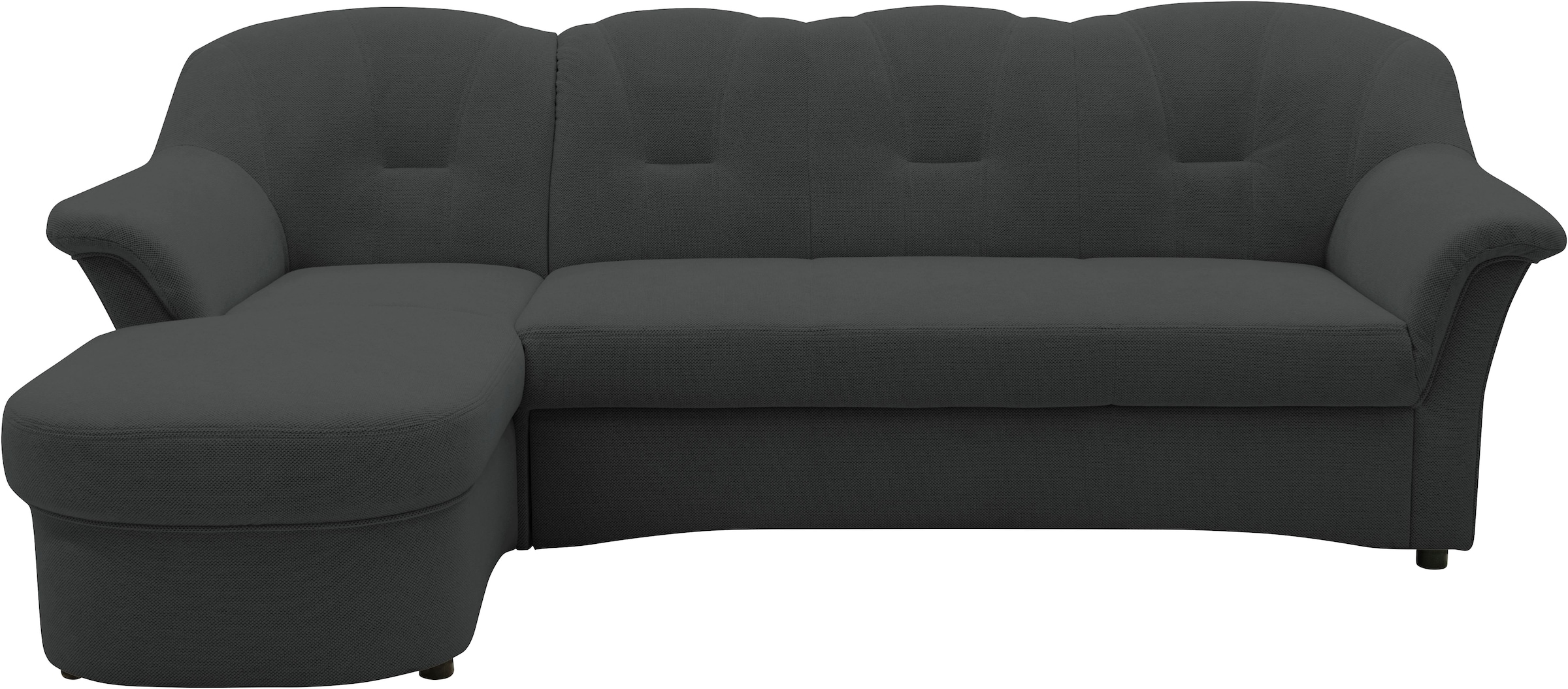 DOMO collection Ecksofa "Flores Schlafsofa, B/T/H: 233/142/86 cm, L-Form", günstig online kaufen