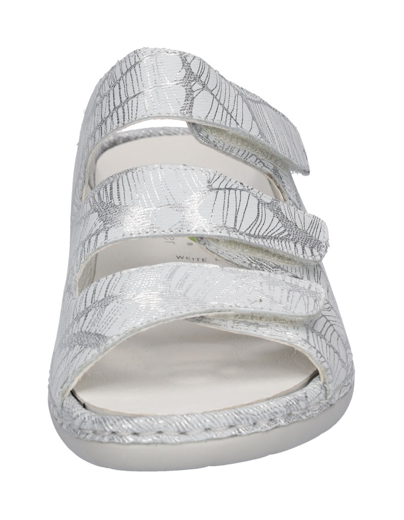 Thumbnail - Waldläufer Pantolette "Gunna", Keilabsatz, Sommerschuh, Schlappen in bequemer Schuhweite G