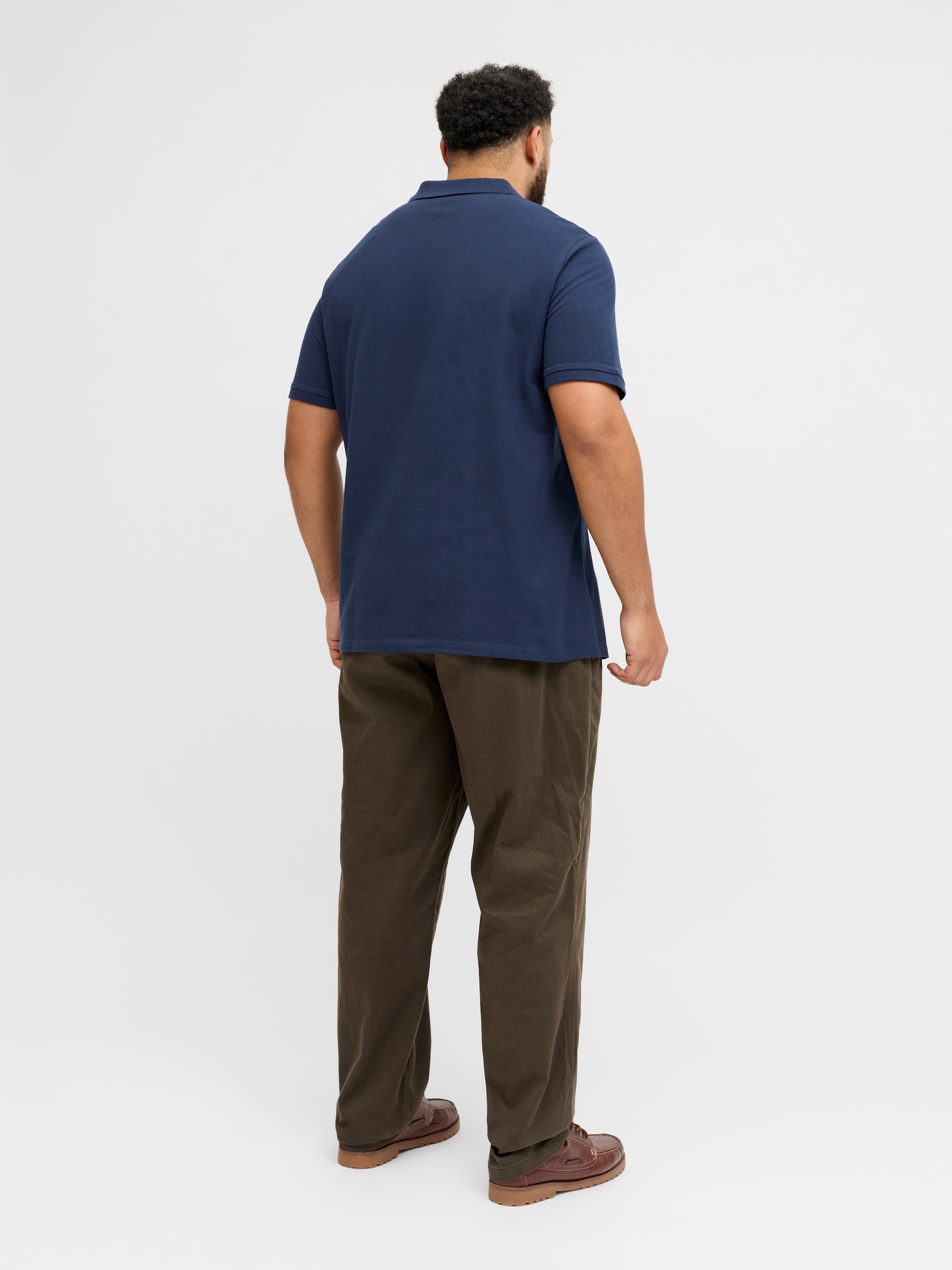 Jack & Jones PlusSize Poloshirt »JJCOLLEGE LOGO POLO SS PLS«