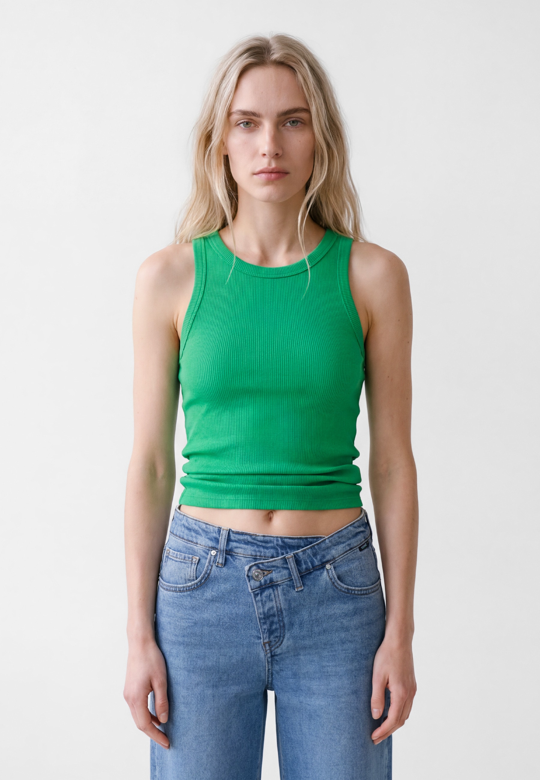 Mavi T-Shirt »NONSLEEVE JERSEY« Top