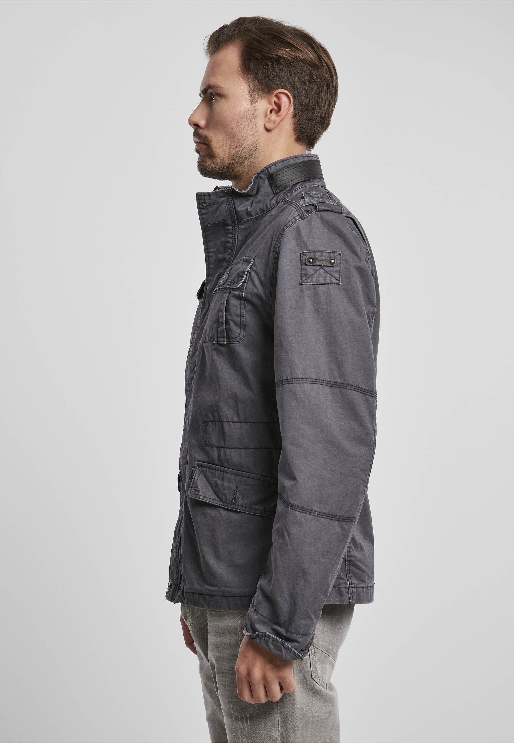 Brandit Allwetterjacke »Brandit Herren Britannia Jacket« 1 Stk. tlg. ohne Kapuze
