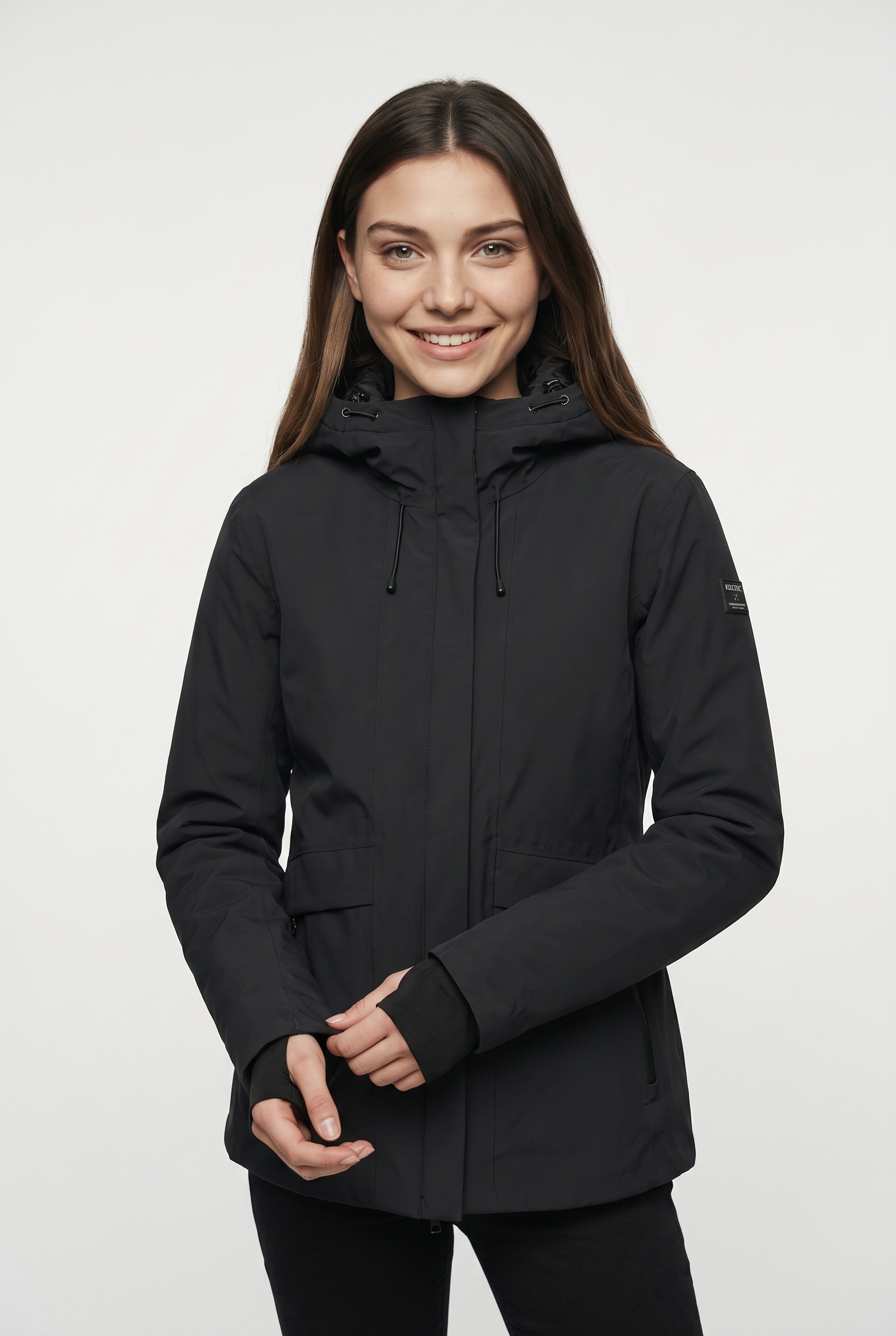 Killtec Funktionsjacke "KOW 24 WMN JCKT" mit Kapuze wasserdicht, winddicht, atmungsaktiv, mit Kapuze