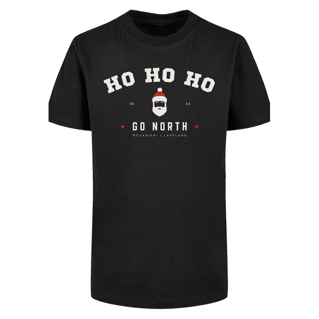 F4NT4STIC T-Shirt »Ho Ho Ho Santa Claus Weihnachten«, Weihnachten,  Geschenk, Logo online bestellen | BAUR