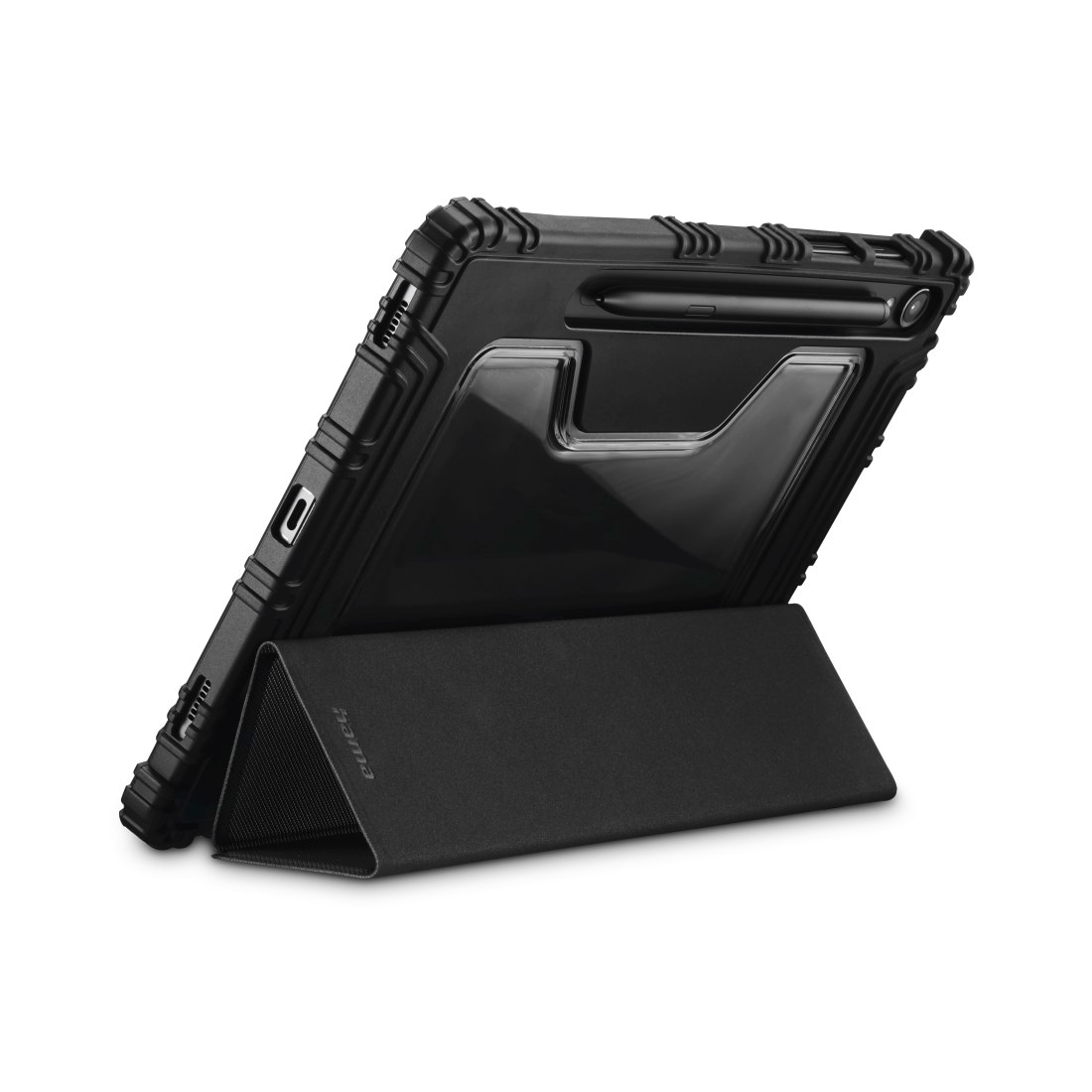 Hama Tablet-Hülle »Tablet Case Samsung Galaxy Tab S7, Tab S8, Tab S9 11", Tab S9 FE 10.9”«, 27,9 cm (11 Zoll), Farbe Schwarz, mit Stiftfach und Standfunktion, robust, nachhaltig