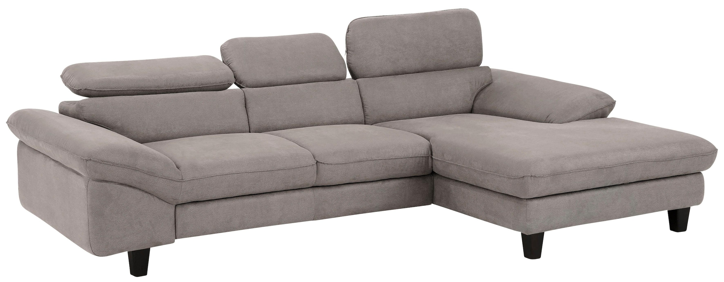 Home affaire Ecksofa »Pilot L-Form«, mit Kopfteilverstellung, optional Bettfunktion und Bettkasten