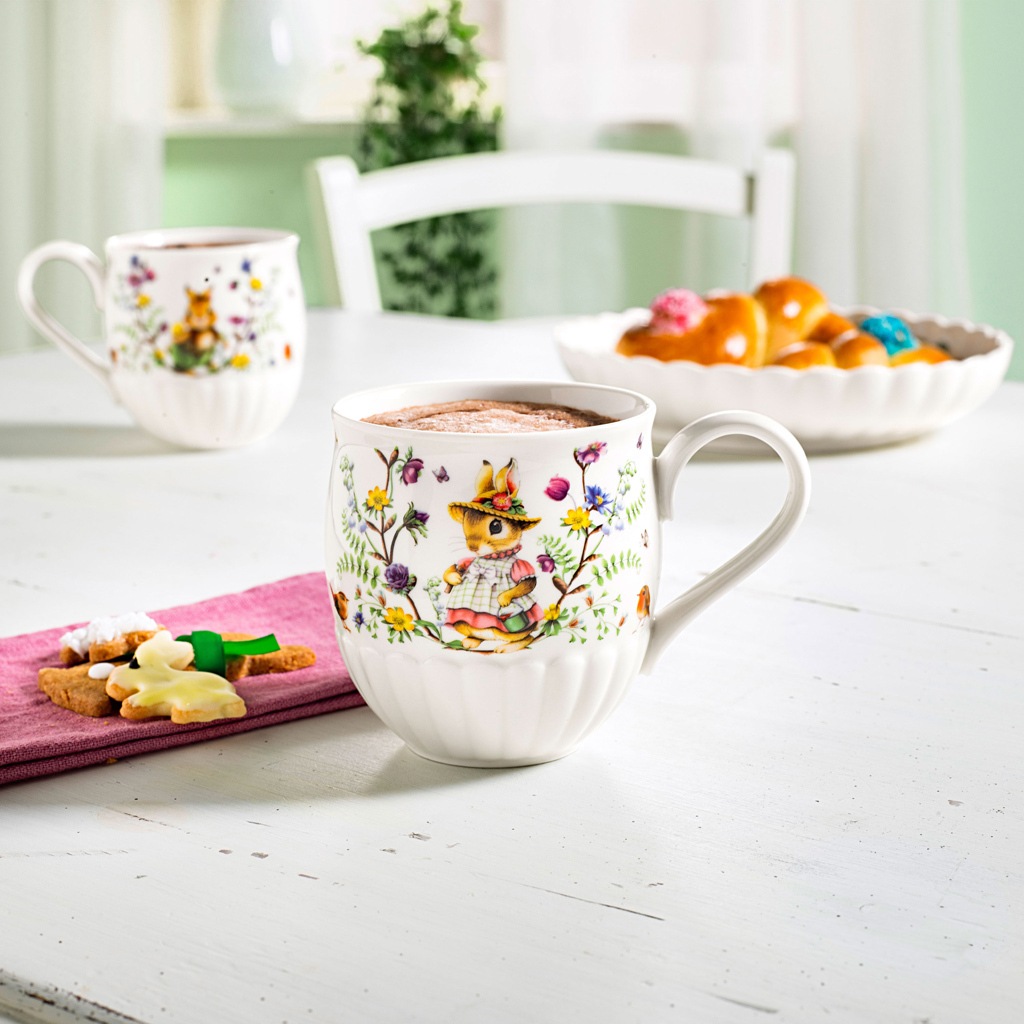 Villeroy & Boch Becher »Henkelbecher Spring Fantasy 440 ml bunt«