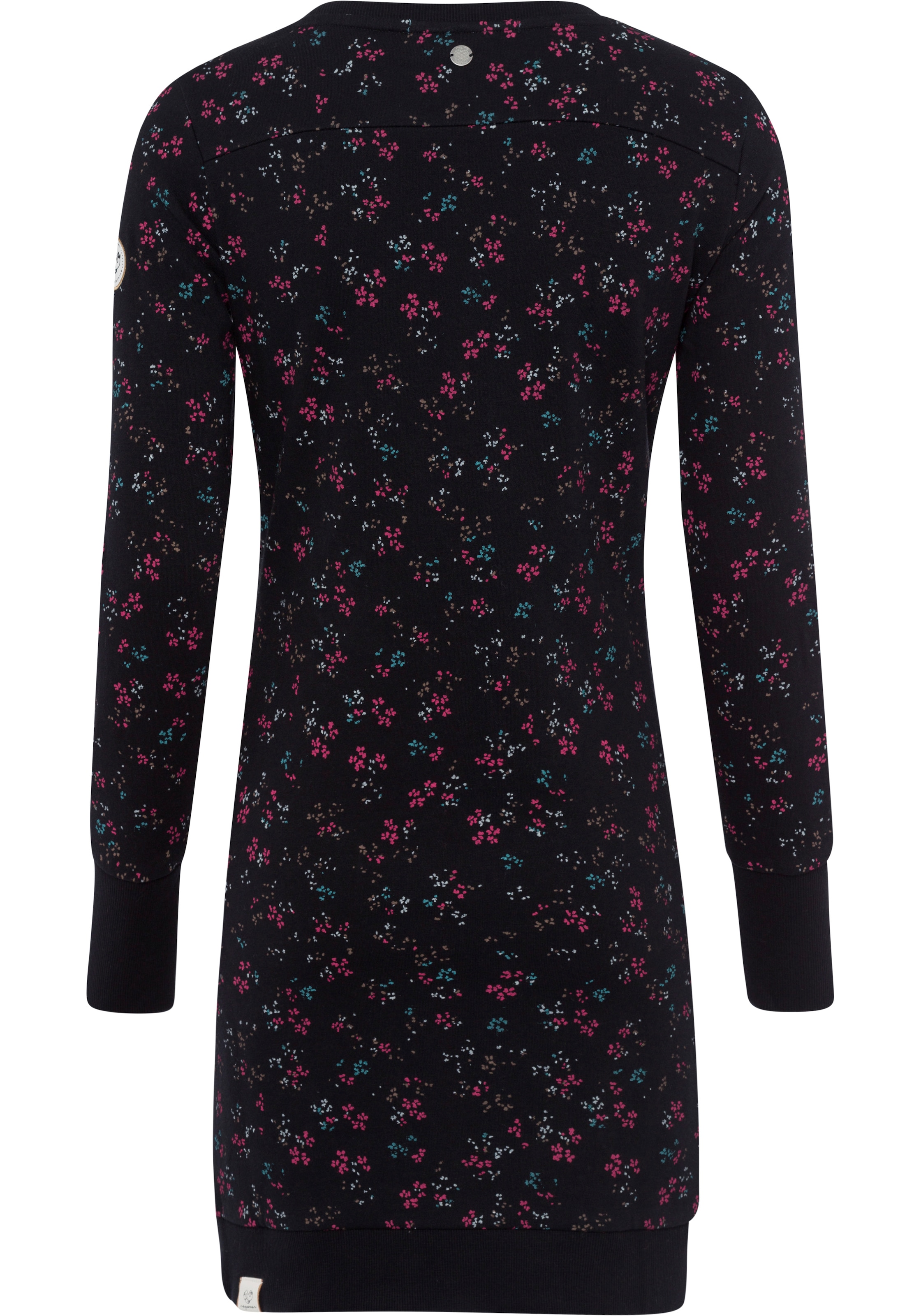 Ragwear Sweatkleid "MENITA O", im Mille-Fleur All Over-Print günstig online kaufen