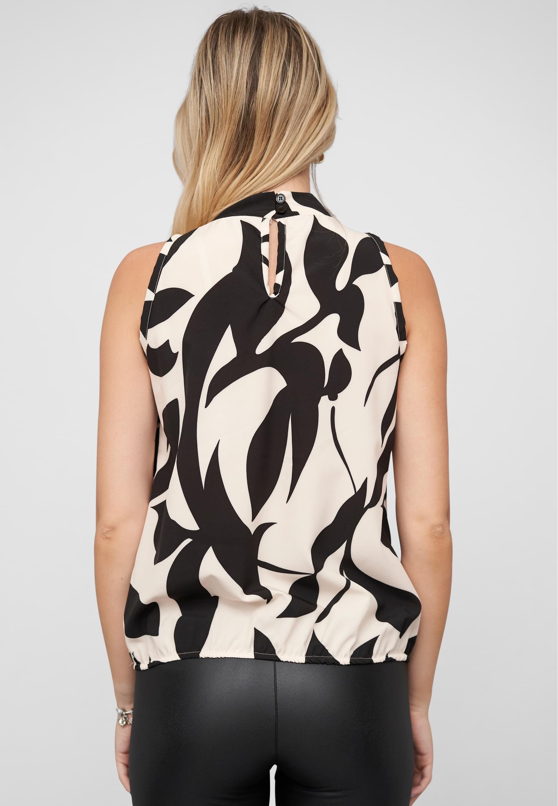 CLOUD 5IVE T-Shirt »CLOUD 5IVE Choker Top with all over floral print« 1 Stk.