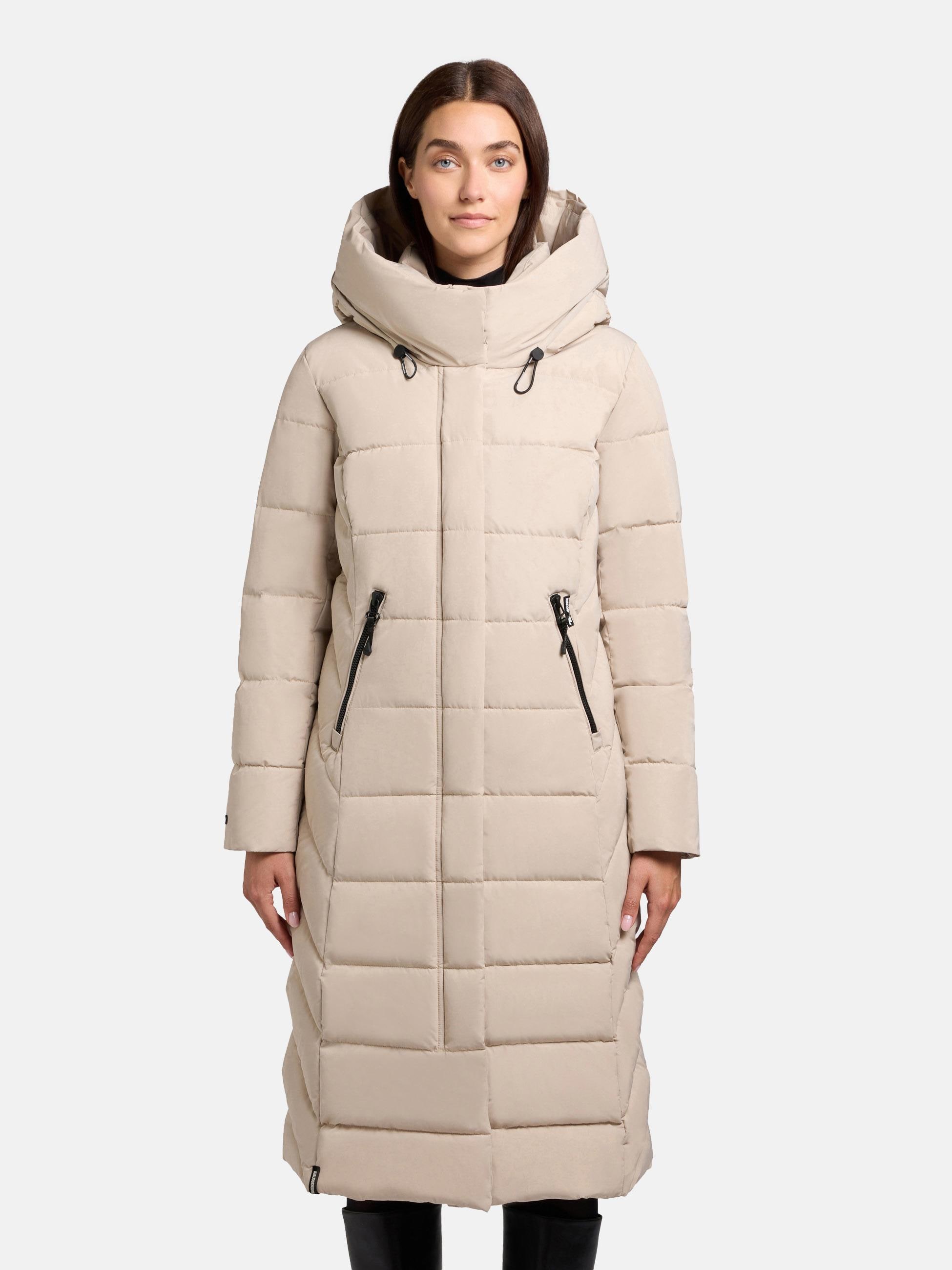 khujo Wintermantel "Sensy-YM", Warmer Steppmantel mit Kapuze günstig online kaufen