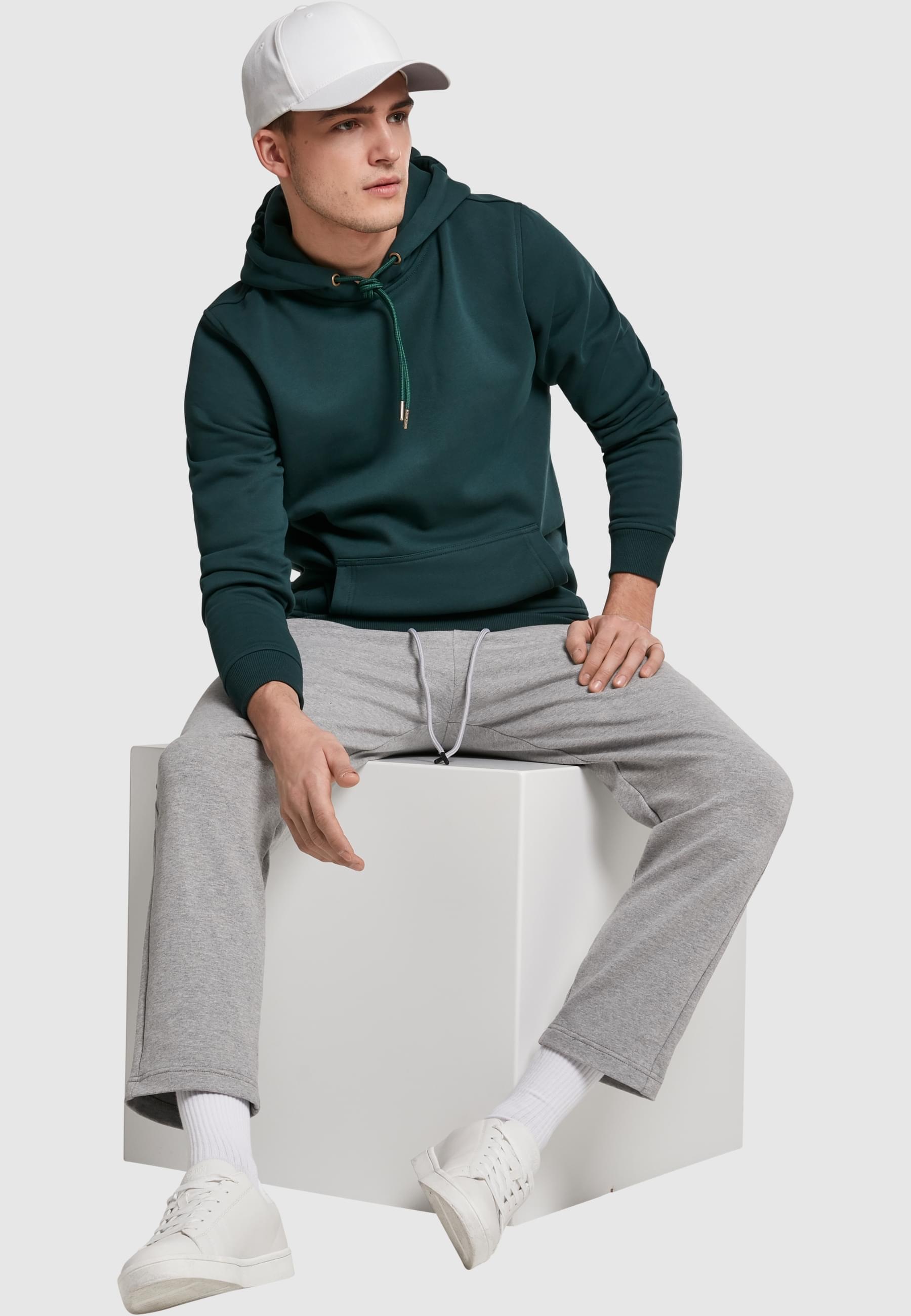 URBAN CLASSICS Sweatshirt »Urban Classics Herren Basic Sweat Hoody«, (1 tlg.)