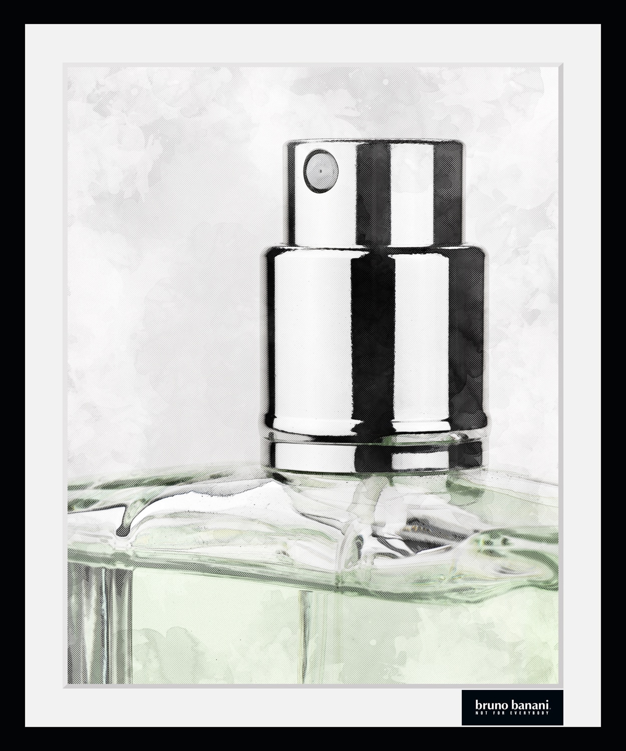 Bruno Banani Dekoration Rahmen - Gerahmter | (1 »Parfüm - mit bestellen Digitaldruck Bild Wandbild«, BAUR Holzrahmen - St.)
