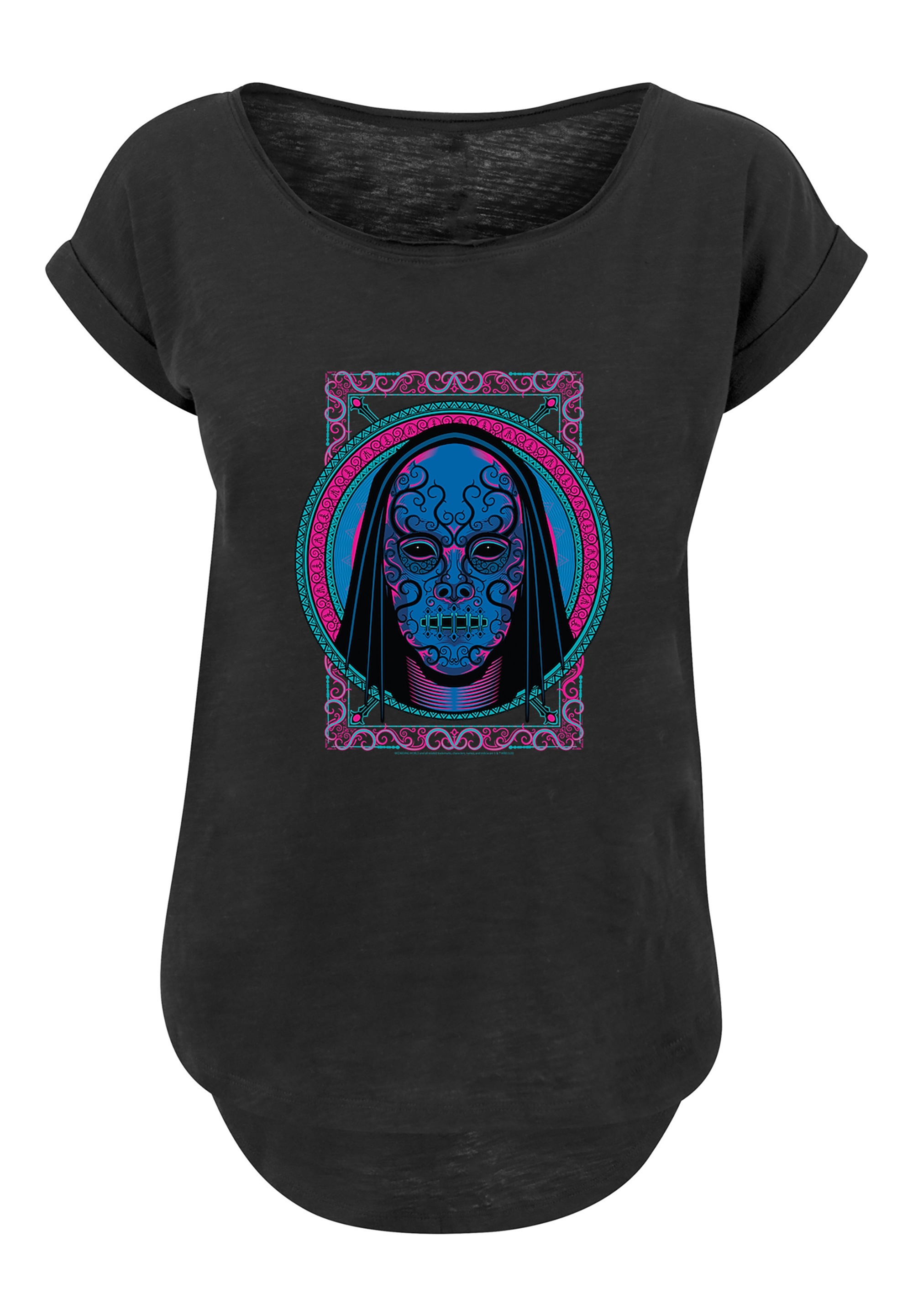 F4NT4STIC T-Shirt "Harry Potter Neon Todesser Maske", Damen,Premium Merch,L günstig online kaufen