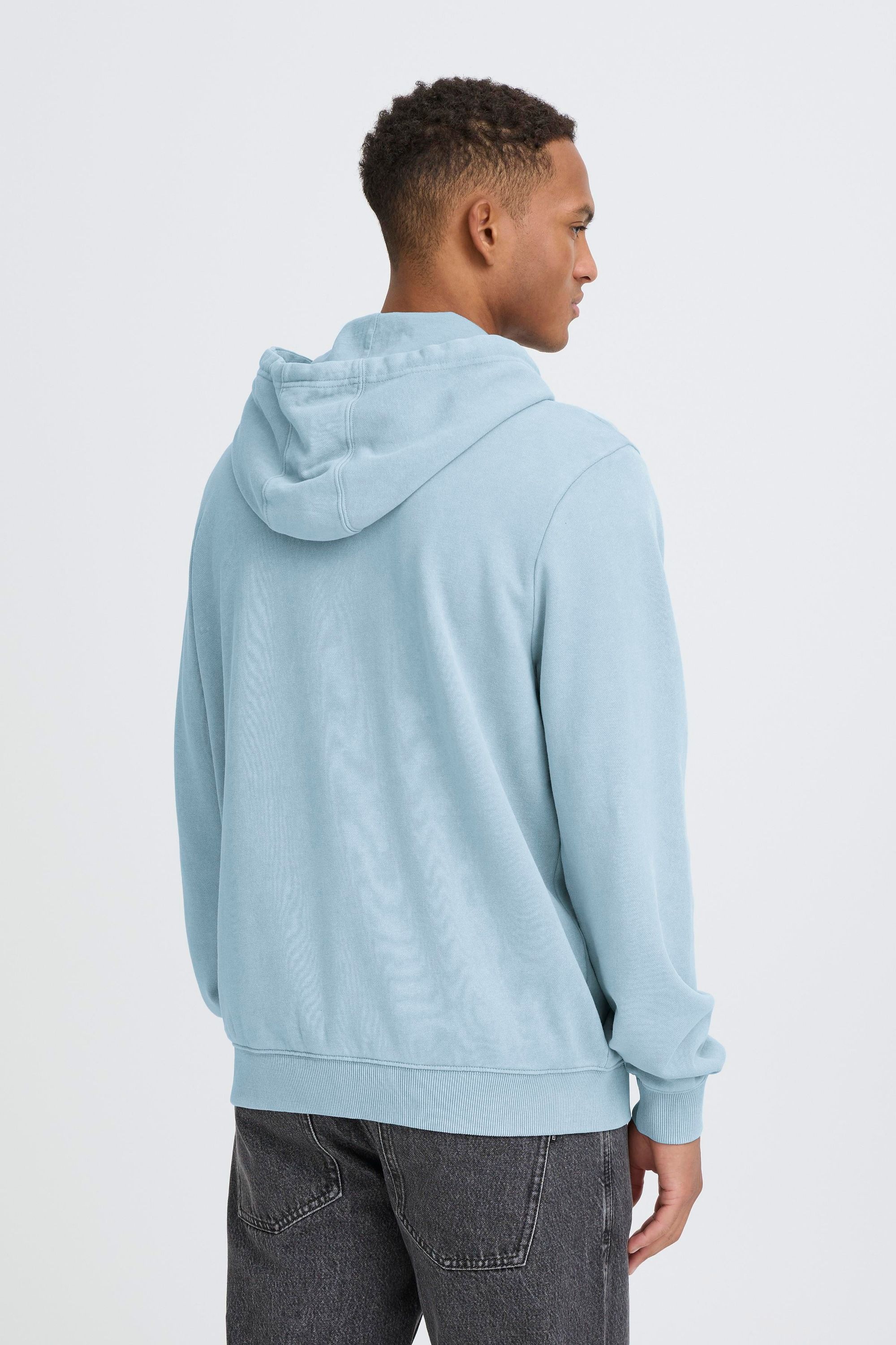 BLEND BHFactor Herren Kapuzenpullover Faded Denim Gr. L 6