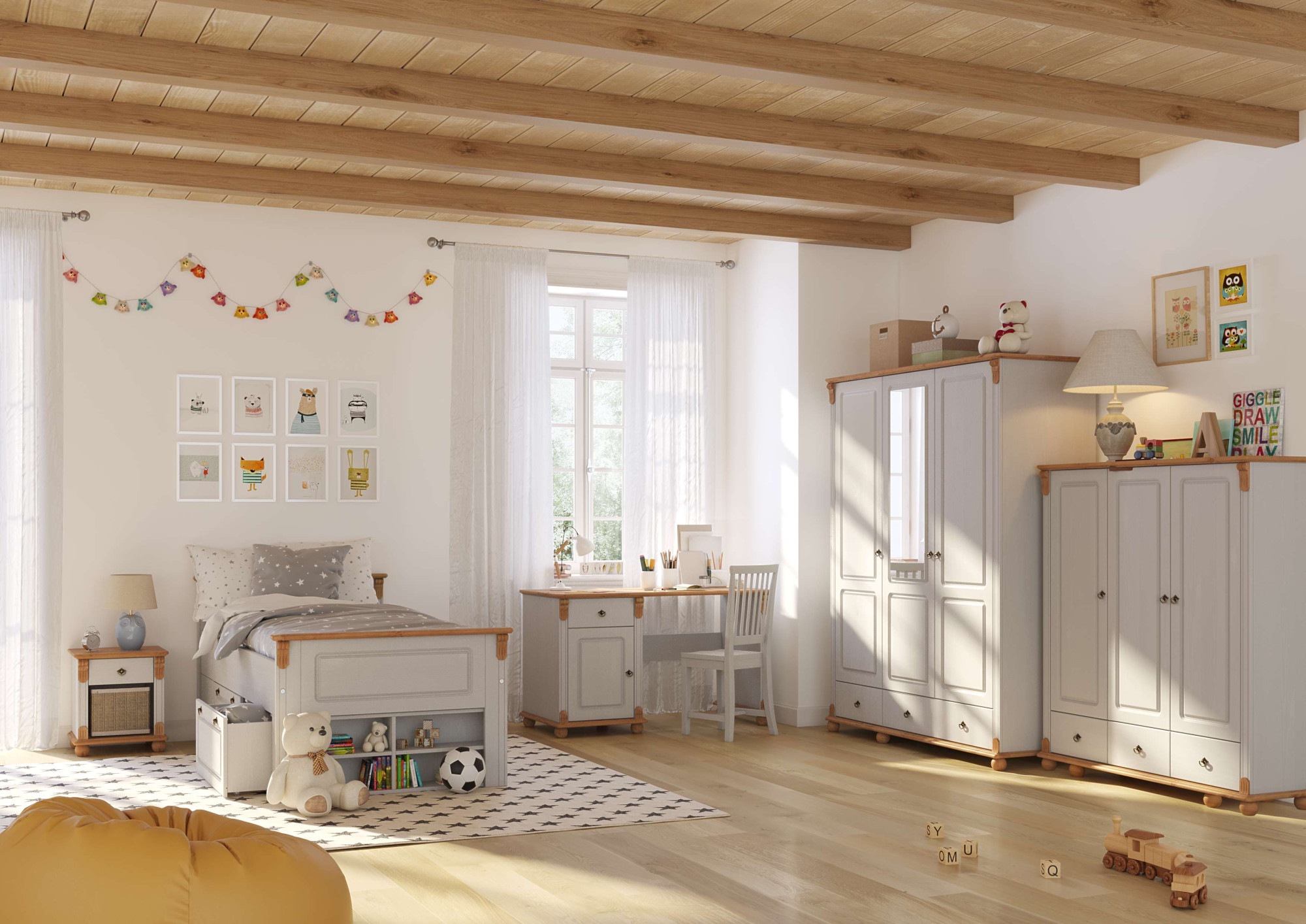 Home affaire Wäscheschrank "Tessin", (2 Breiten: 90/128 cm H/T ca. 140/38 c günstig online kaufen