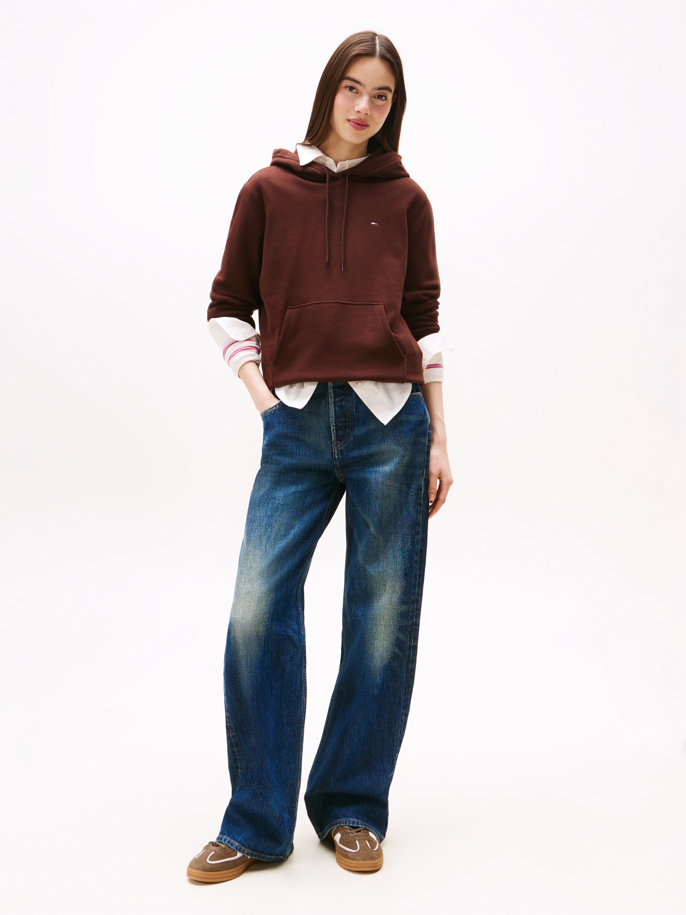 Tommy Jeans Kapuzensweatshirt »TJW REG S FLAG HOODIE«, mit Logo-Flag