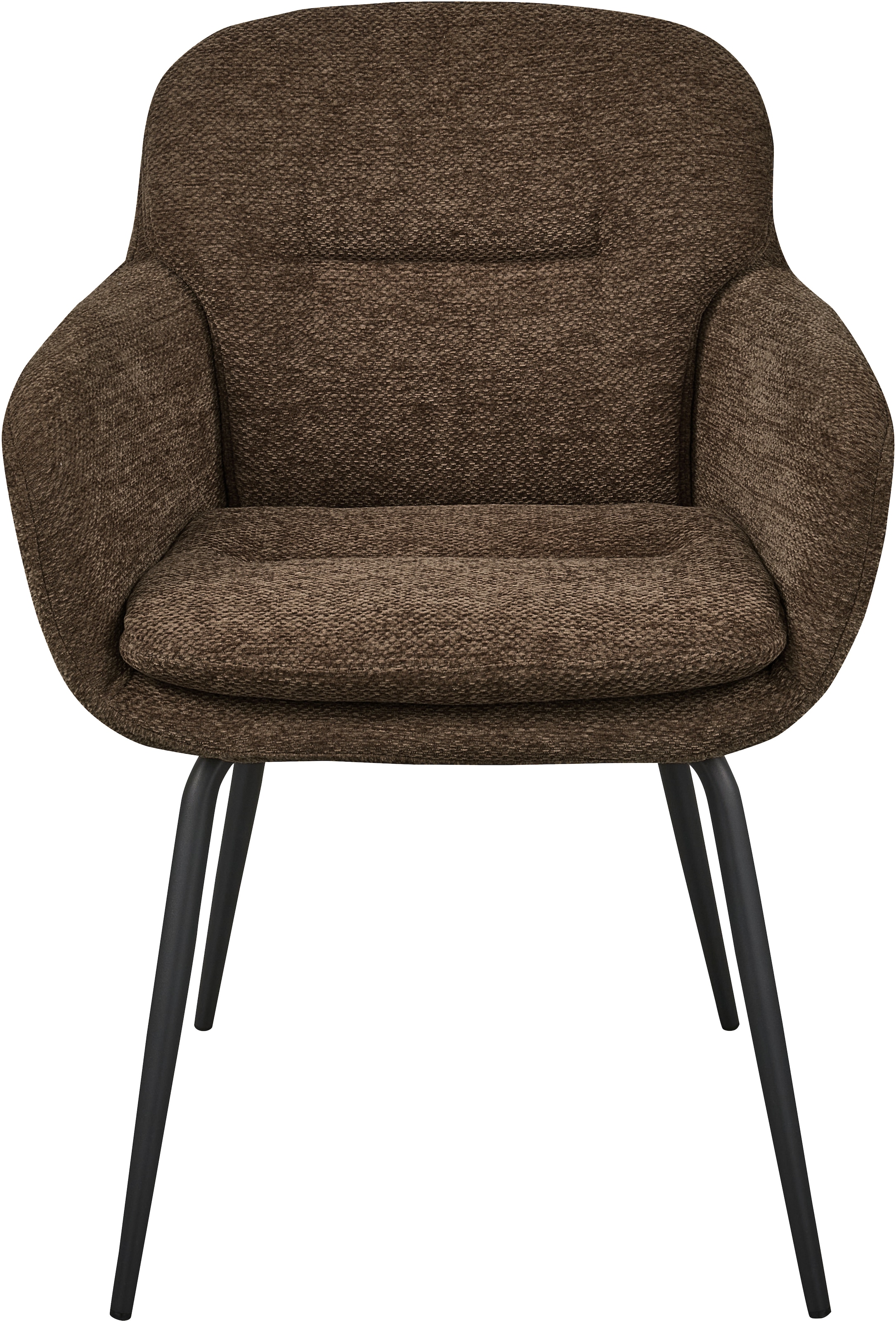 WOOOD Esszimmerstuhl »Runa mit Chenille-Bezug und Armlehnen B 57 x T 59 x H 82 cm (2er-Set)« ()