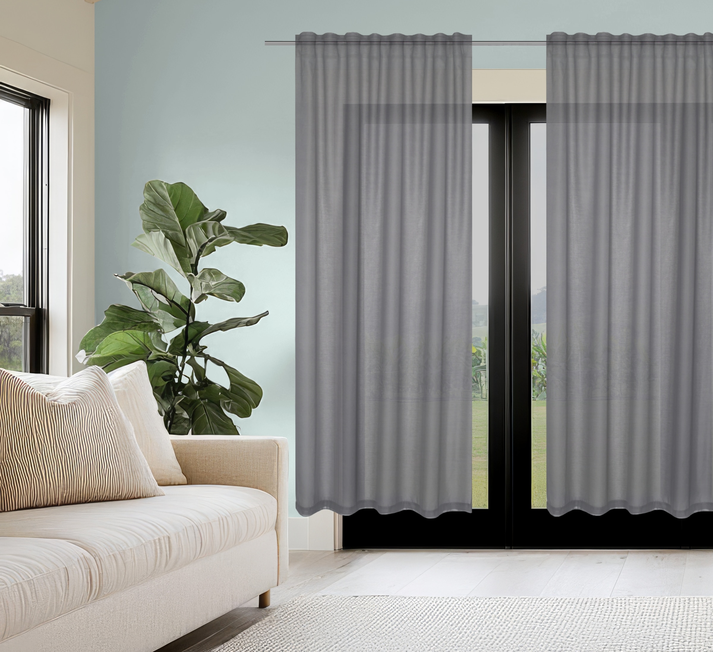 HOME WOHNIDEEN "DOLLY" Multifunktionsband 2 Stk. tlg. transparent günstig online kaufen