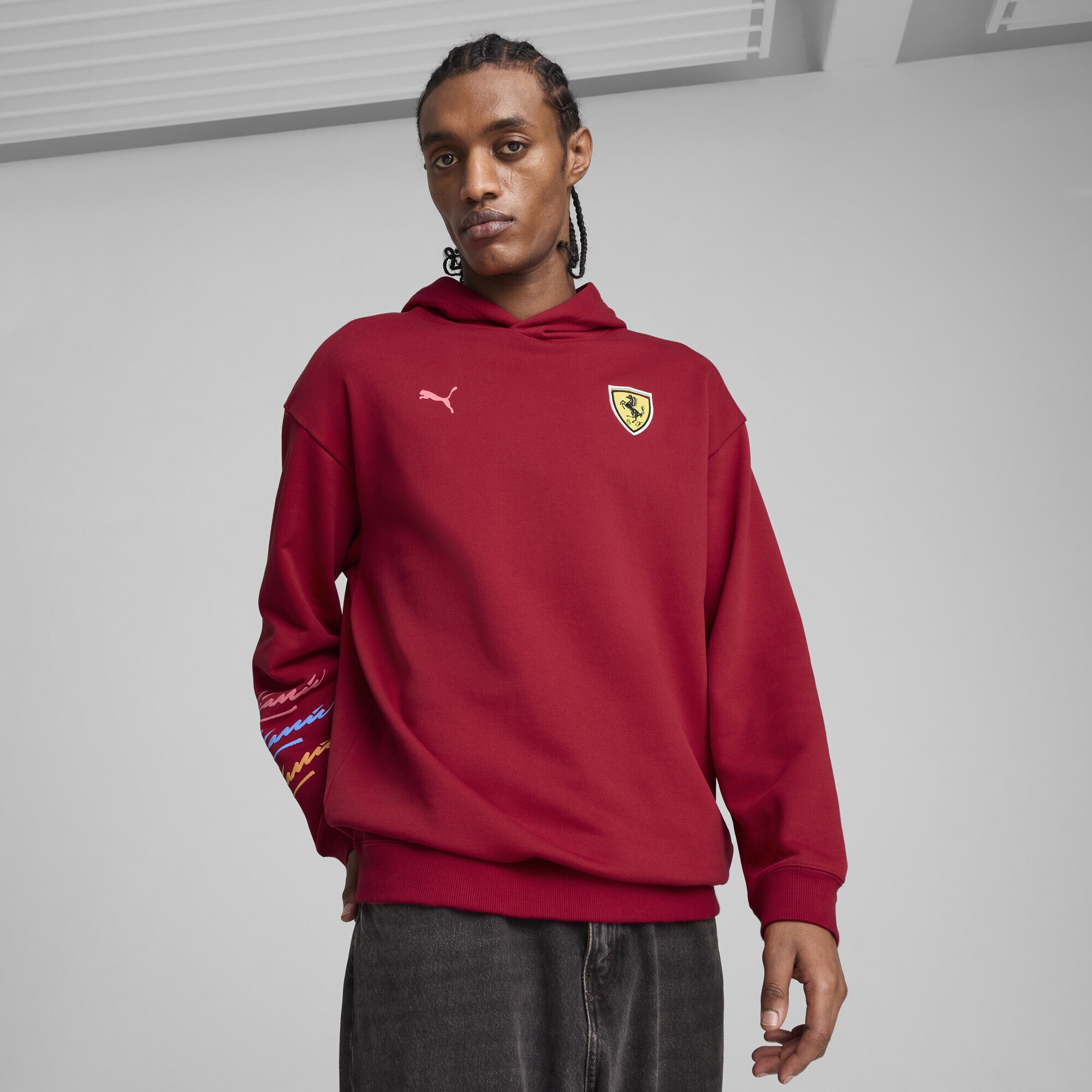 PUMA Hoodie »Scuderia Ferrari Miami Graphic Hoodie Herren«