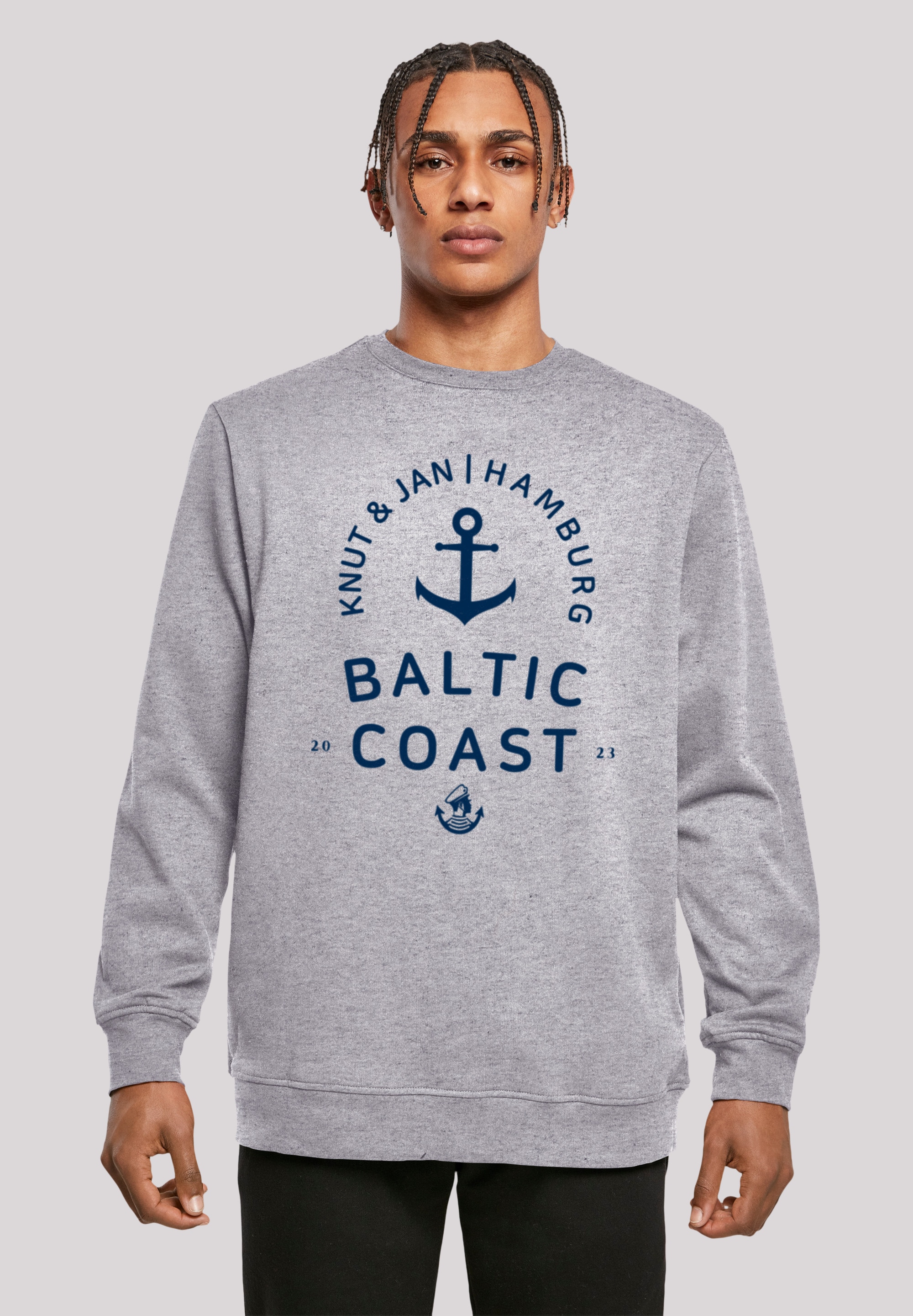 Kapuzenpullover bestellen F4NT4STIC Knut »Ostsee Logo Jan Hamburg«, Print ▷ & | BAUR