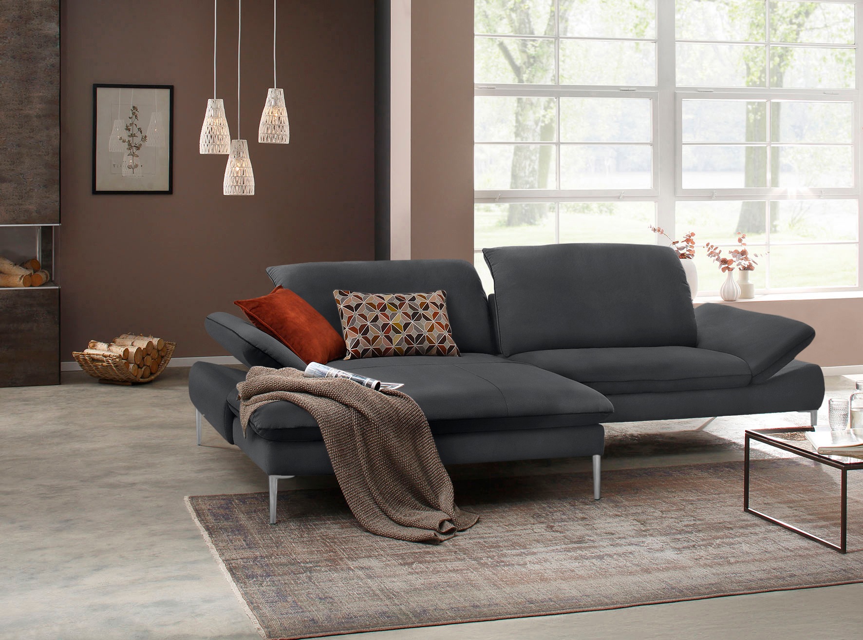 W.SCHILLIG Ecksofa "enjoy&MORE, Designsofa, elegant und bequem, L-Form" mit günstig online kaufen