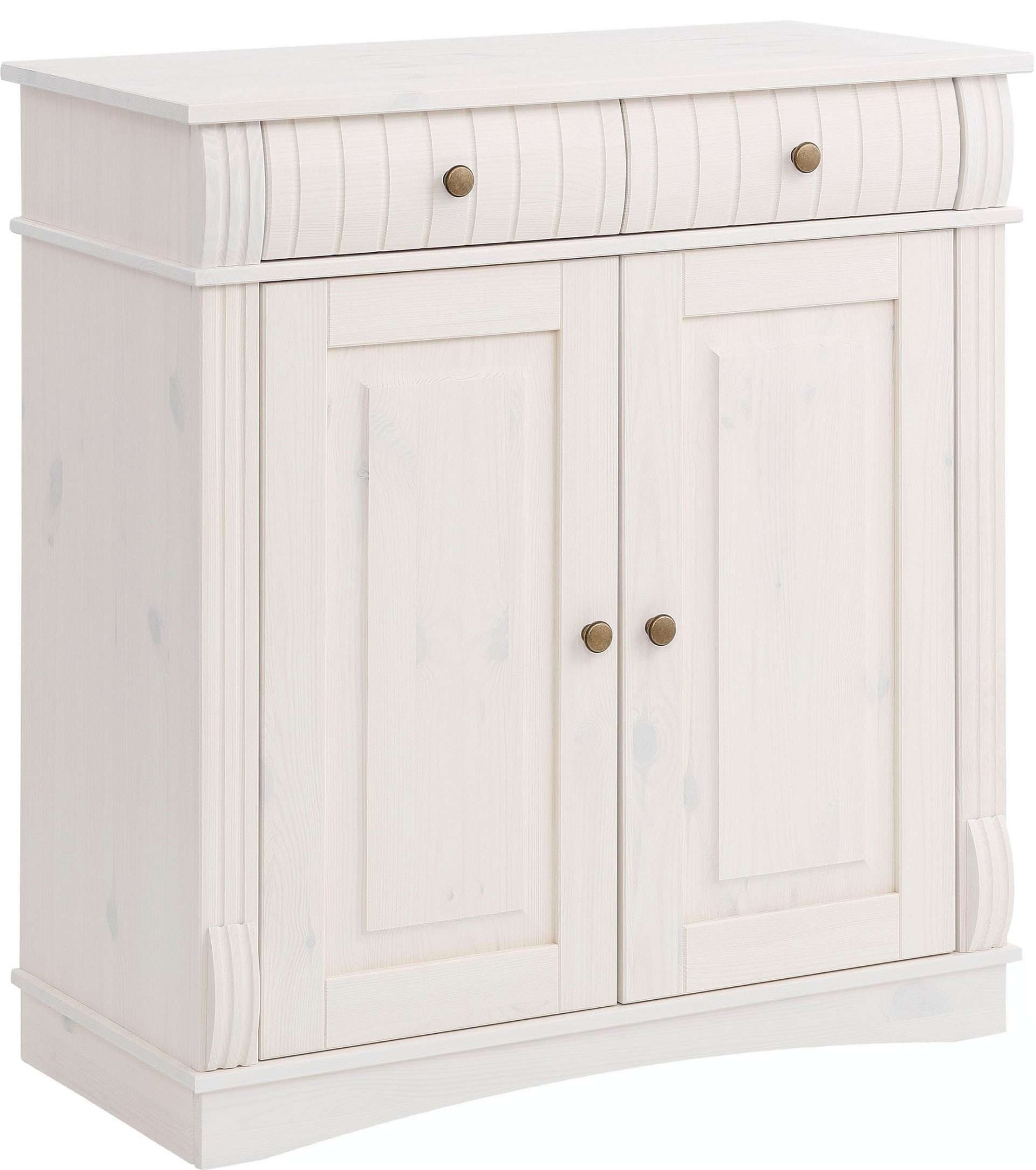 Home affaire Kommode "Teresa Sideboard nur 2 Schubkästen", aus massiver Kie günstig online kaufen