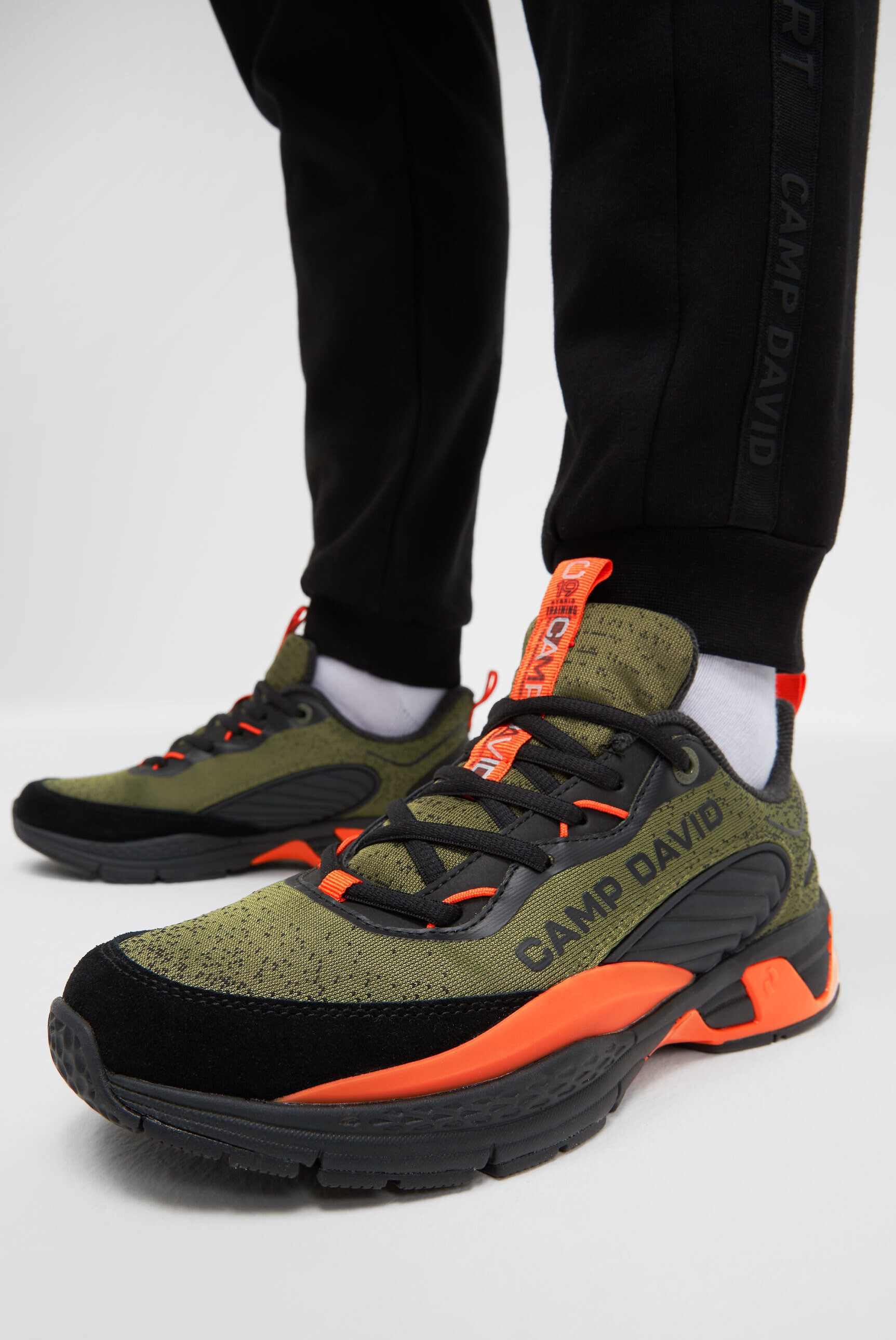 CAMP DAVID Sneaker mit 3D-geformten Stabilisator im Knöchelbereich günstig online kaufen