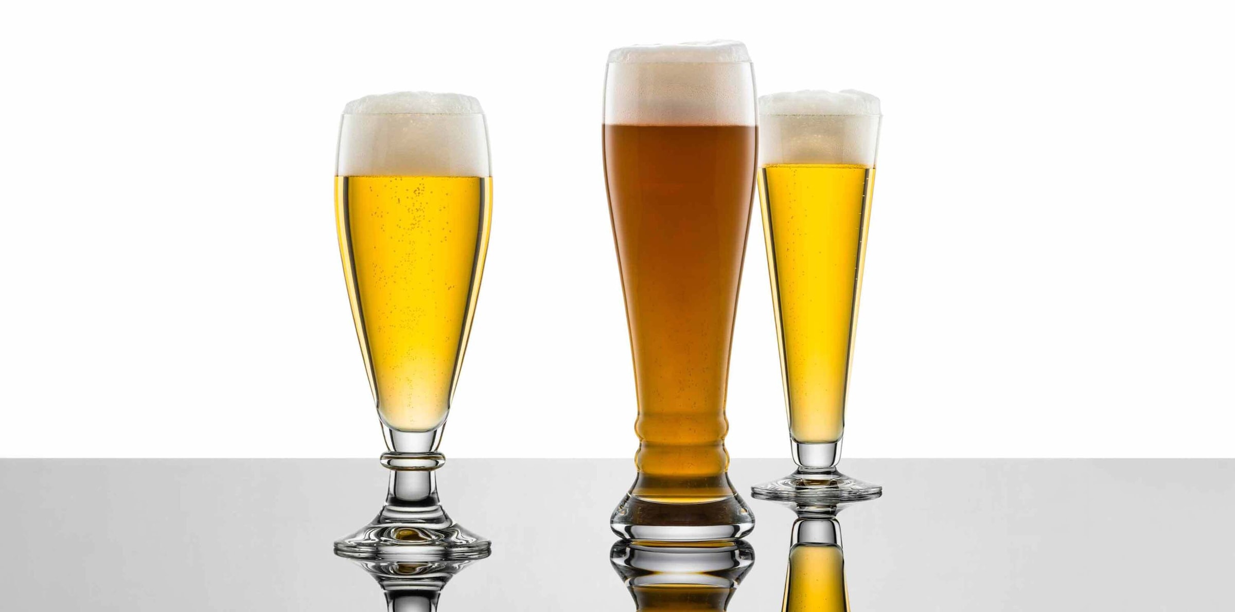 SCHOTT-ZWIESEL Bierglas »Weizenbiergläser Bavaria Beer Basic 0,5 Liter 4er Set transparent«