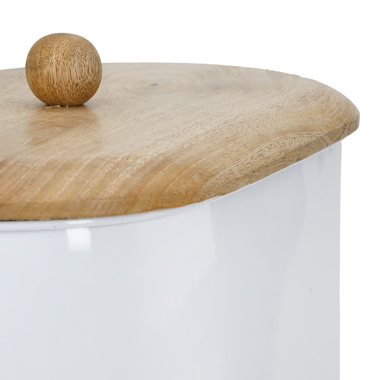 GILDE Brotkorb »Brotkasten Vita weiß H.23 cm«, (1 tlg.)
