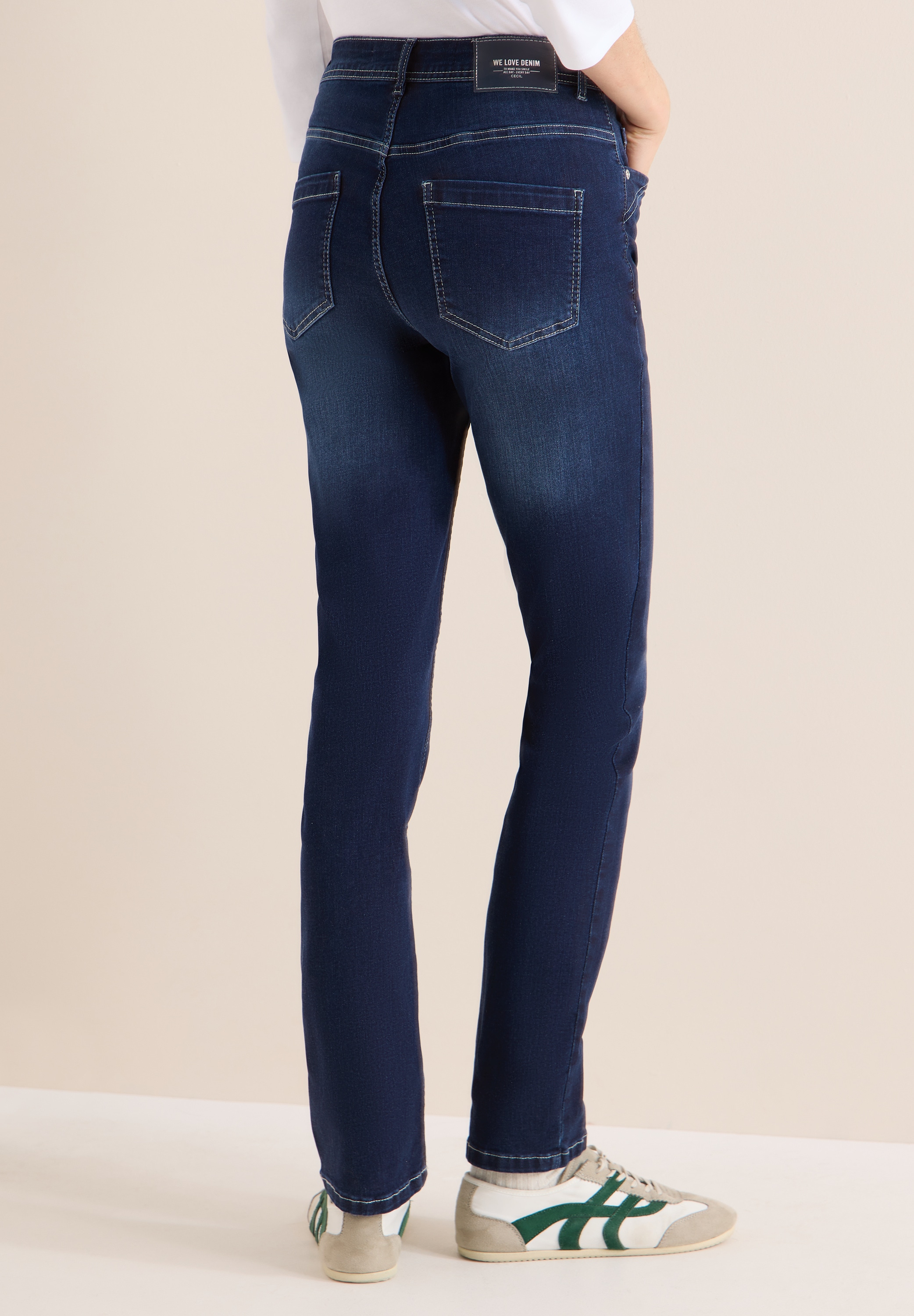 Cecil Slim-fit-Jeans High Waist günstig online kaufen