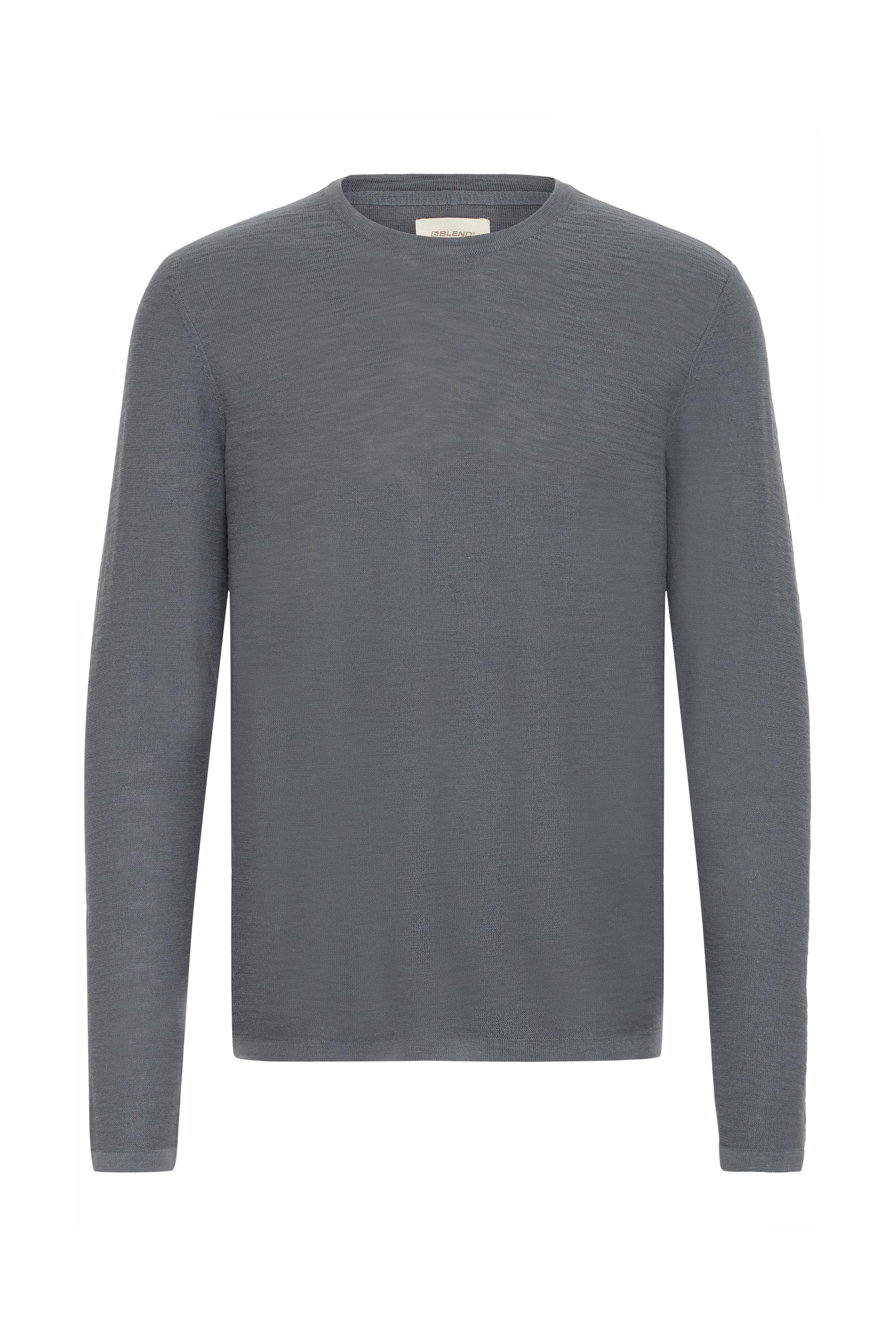 Blend Strickpullover "BHAbas" Basic Strickpullover mit Rundhalsausschnitt günstig online kaufen