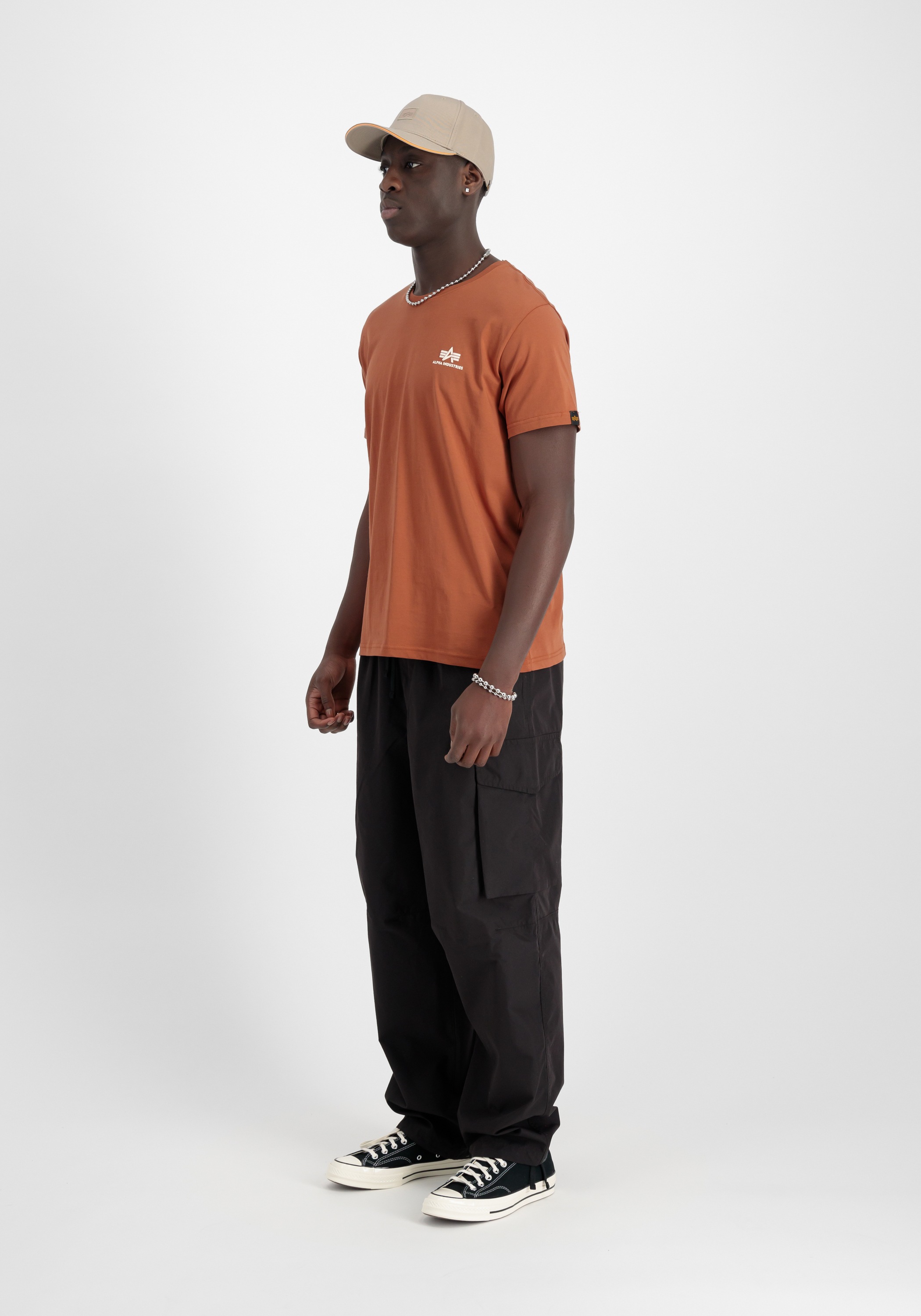 Alpha Industries T-Shirt »Alpha Industries Men - T-Shirts Basic T-Shirt SL«