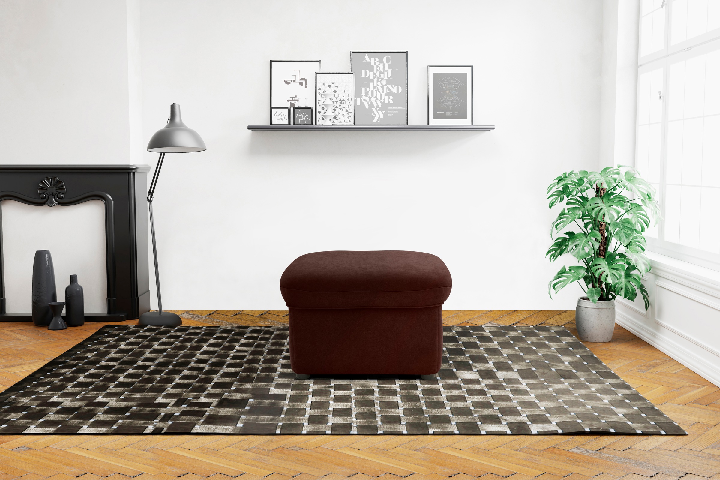 DOMO collection Hocker »Faenza«, DOMO collection Hocker, in großer Farbvielfalt