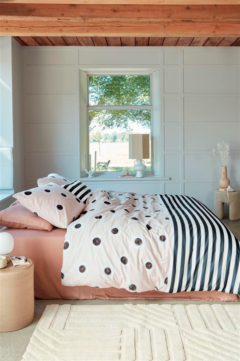 vtwonen Bettwäsche "Stripe and Eye" 2 Stk. tlg. günstig online kaufen