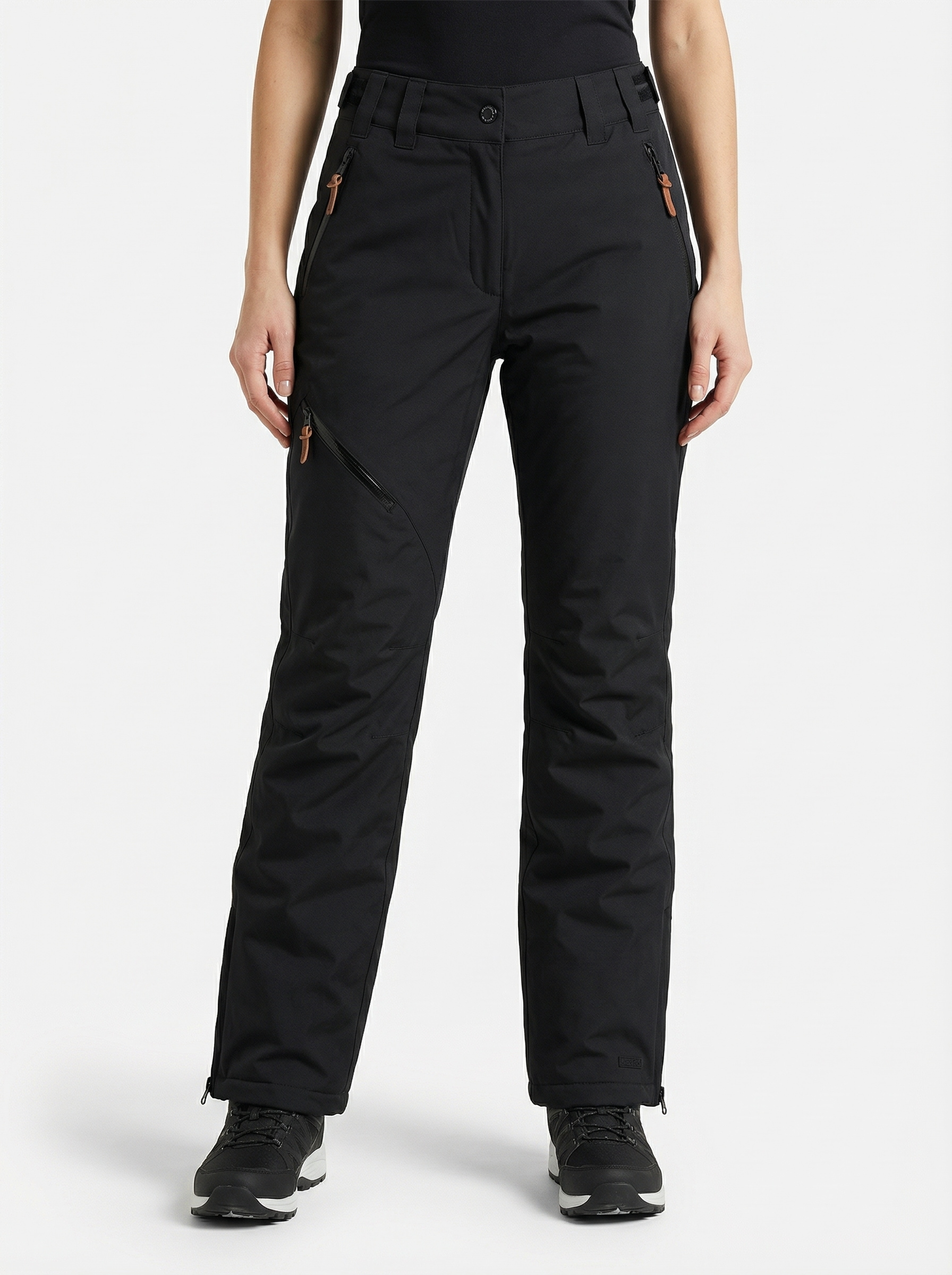 Icepeak Skihose "ICEPEAK CURLEW" mit Reißverschluss, sportlicher Stil, aus Webware