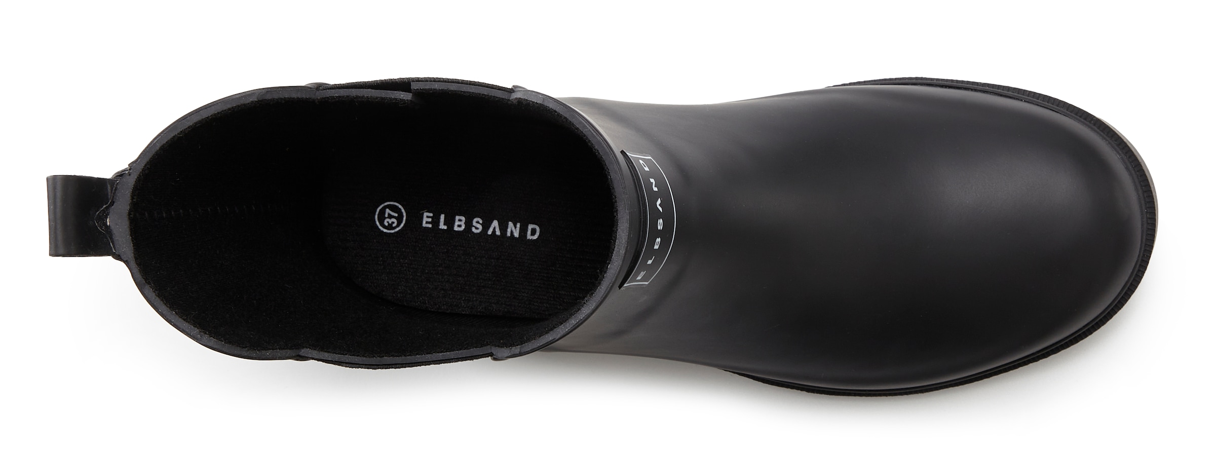 Elbsand Gummistiefelette »Boots«, aus wasserdichtem Material, Gummistiefel, Schlupfstiefel VEGAN