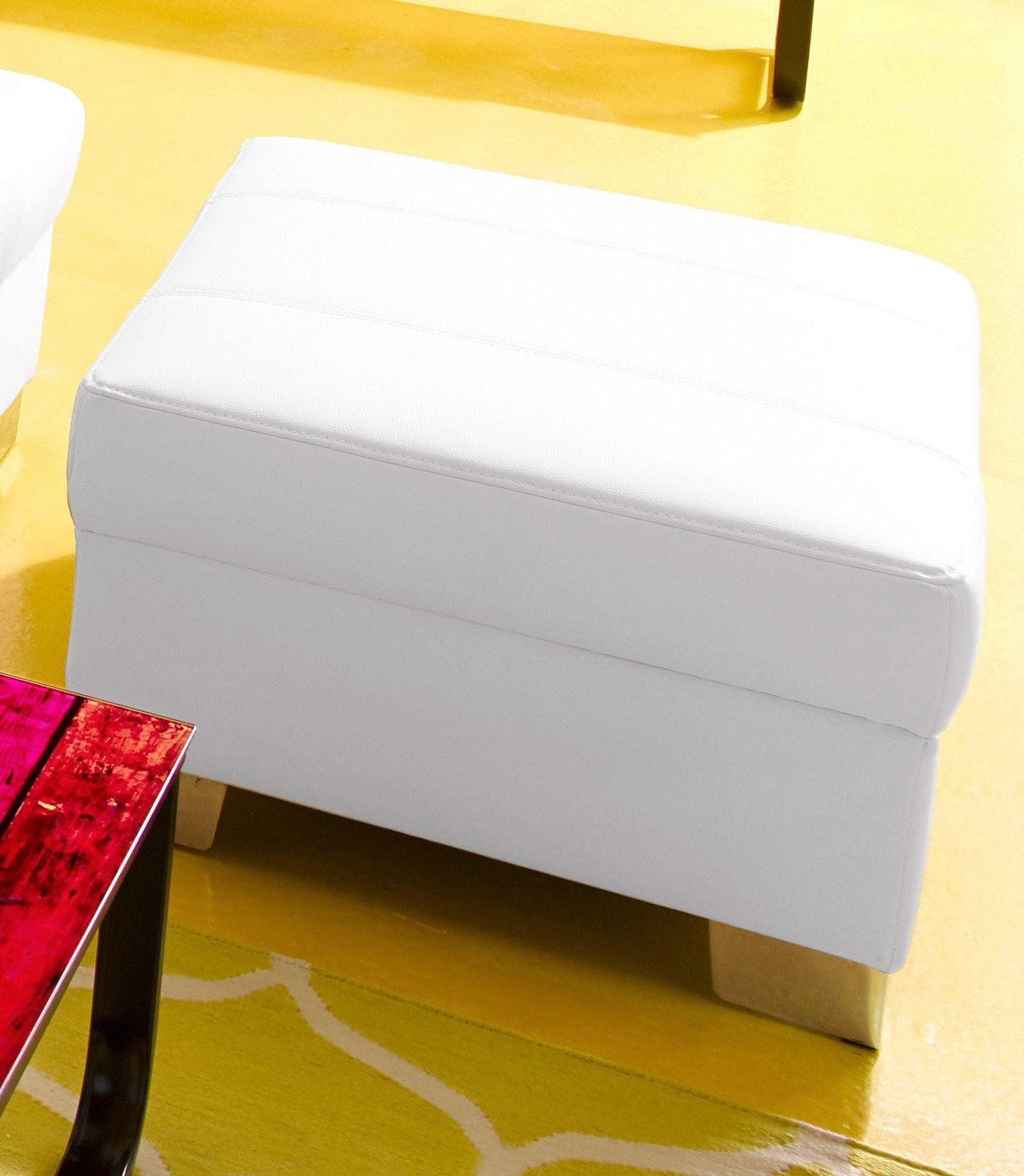DOMO collection Hocker "Turah mit moderner Steppung", passend zur Serie, B/ günstig online kaufen