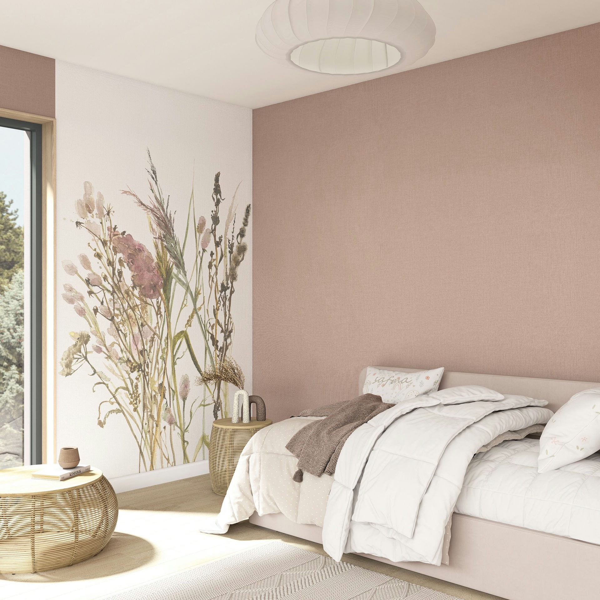 Marburg Fototapete »Basic 6« floral für Wohnzimmer Schlafzimmer Küche