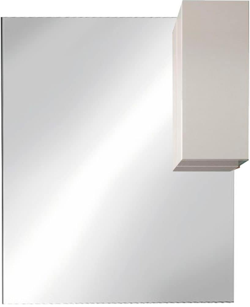 welltime Spiegelschrank "Vittoria", Badspiegelschrank mit 1 Tür, inkl. Beleuchtung LED, Breite 100