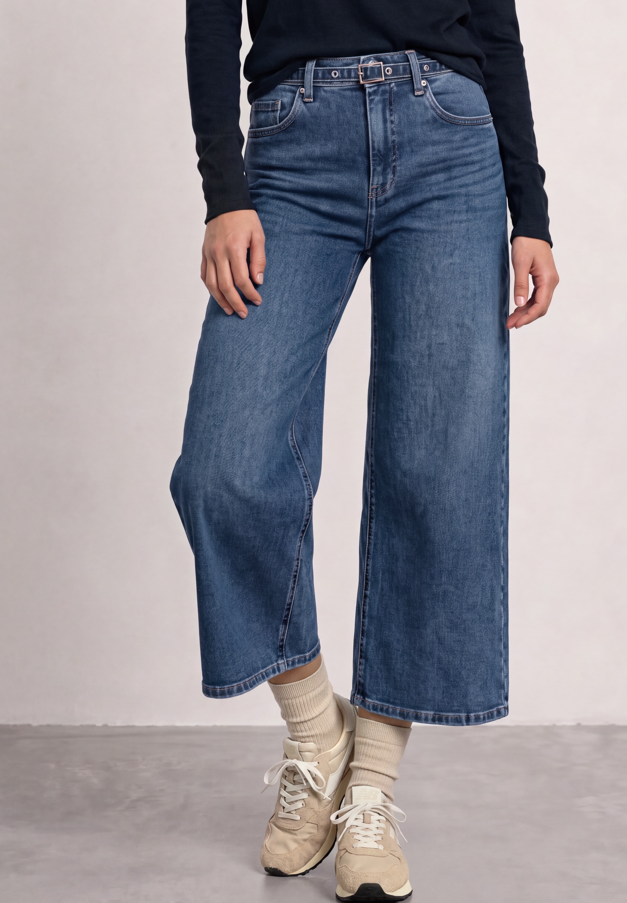 STREET ONE Loose-fit-Jeans in 7/8-Länge