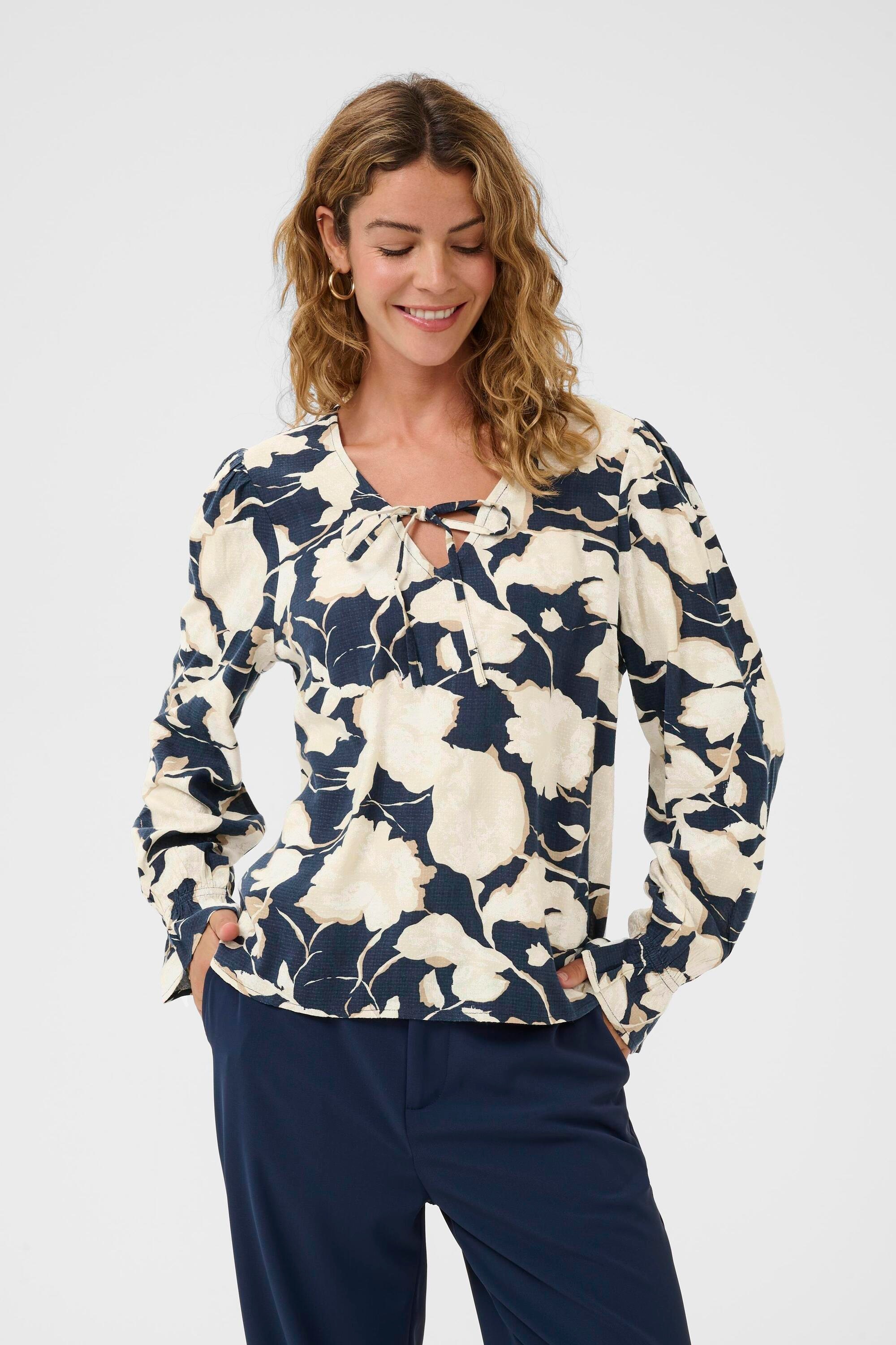 Cream Langarmbluse »Damen Bluse langarm CRClaire«
