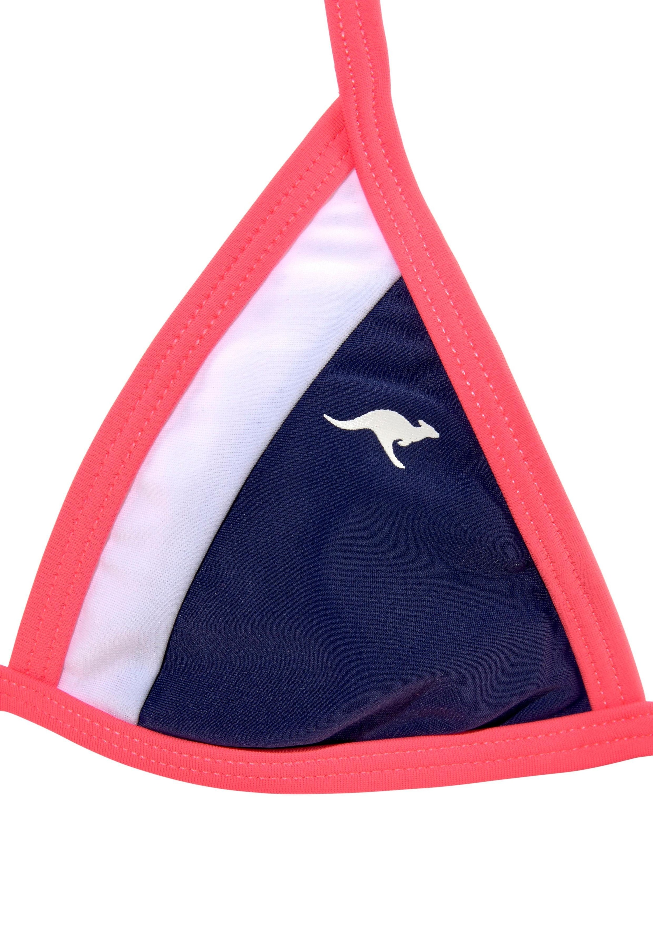 KangaROOS Triangel-Bikini »Energy BAUR im Kids«, | online coolen Colorblocking-Design kaufen