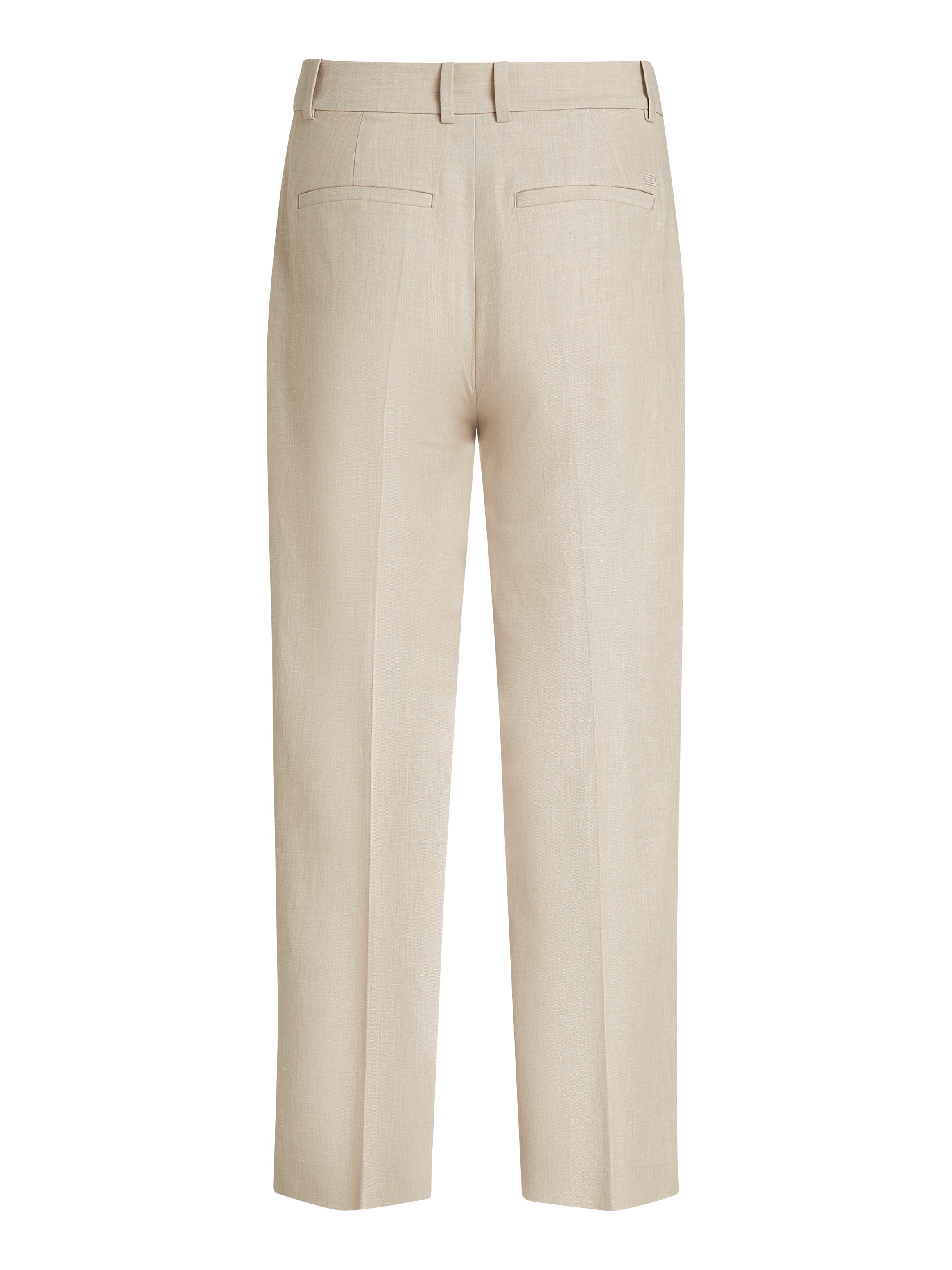 Tommy Hilfiger Webhose »LINEN MIX PLEATED TAPERED PANTS«, mit Falten,kühlendes Premium Leinen