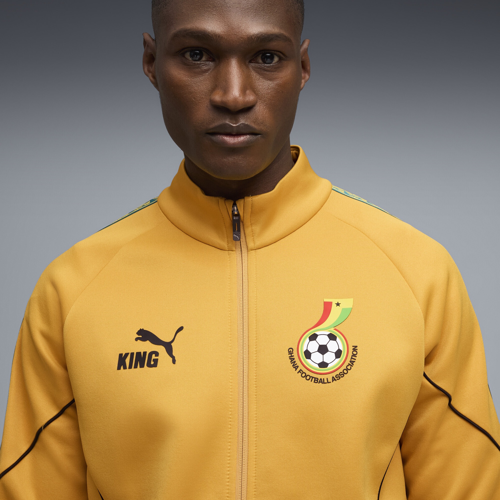 PUMA Sweatjacke »Ghana KING Anthem Jacke Herren«
