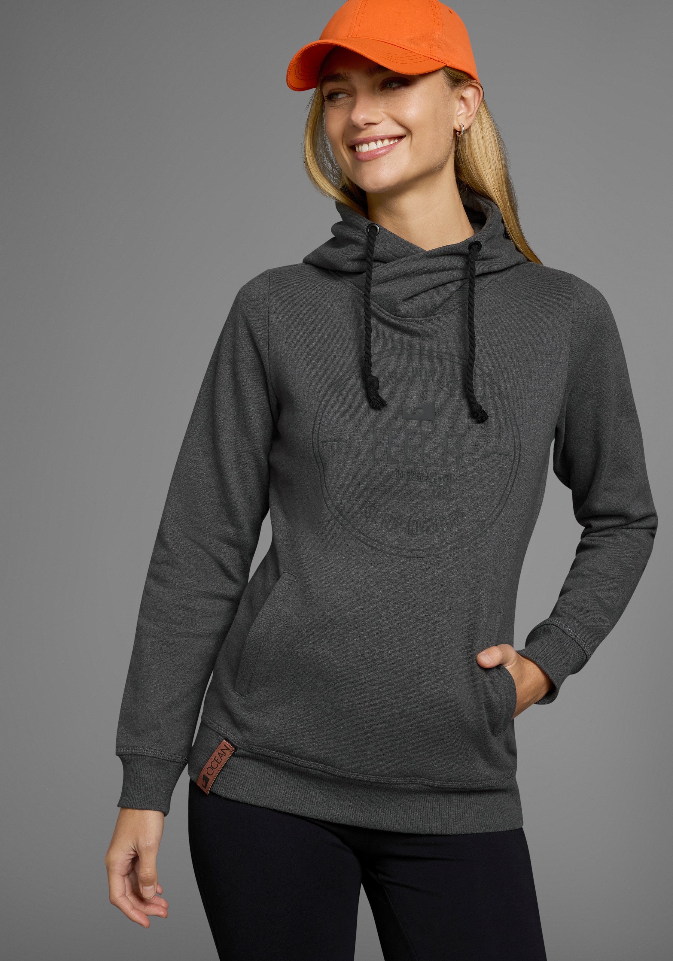 Ocean Sportswear Kapuzensweatshirt "Essentials Sweatshirt", Langarm, figurb günstig online kaufen